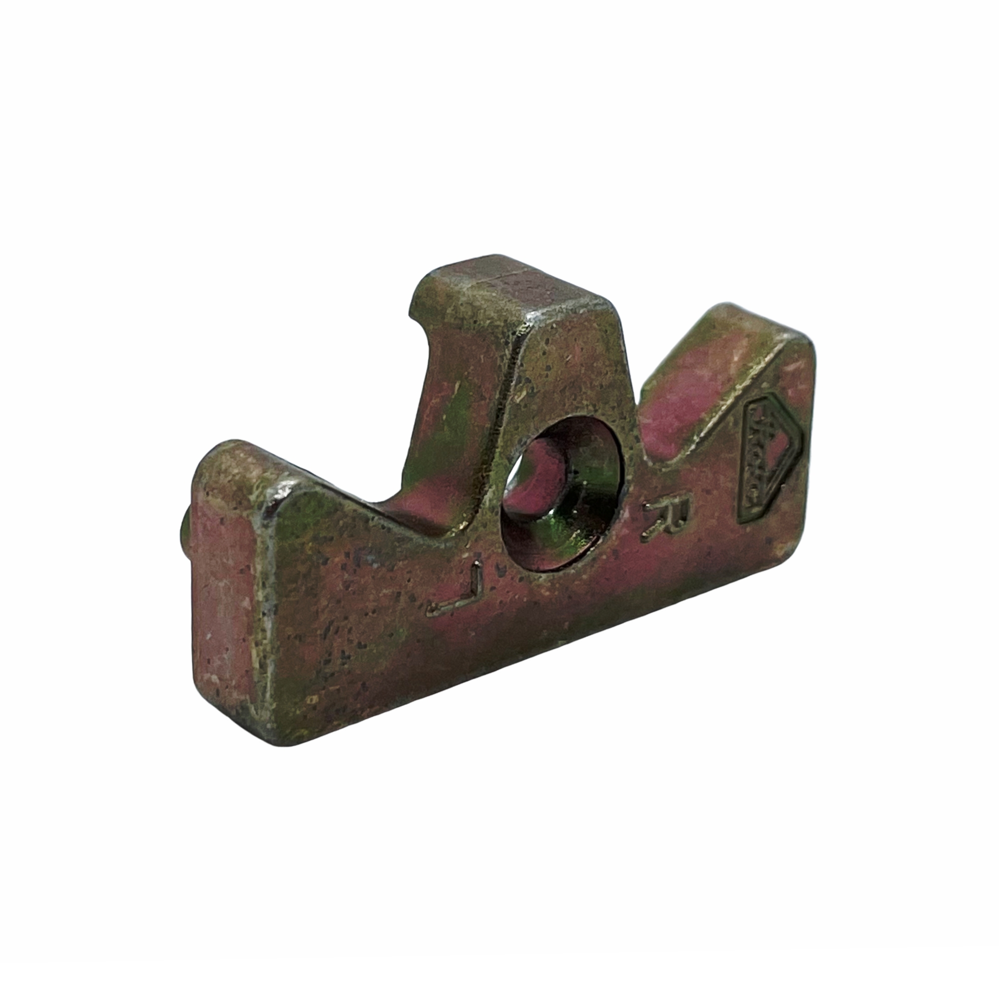 [BA] Roto Centro 101 Anschlag für Niveauschaltsperre M803A03008, Metallteil, Maschinenbauteil, Vintage-Befestigung, Bohrung, Industrielle Hardware