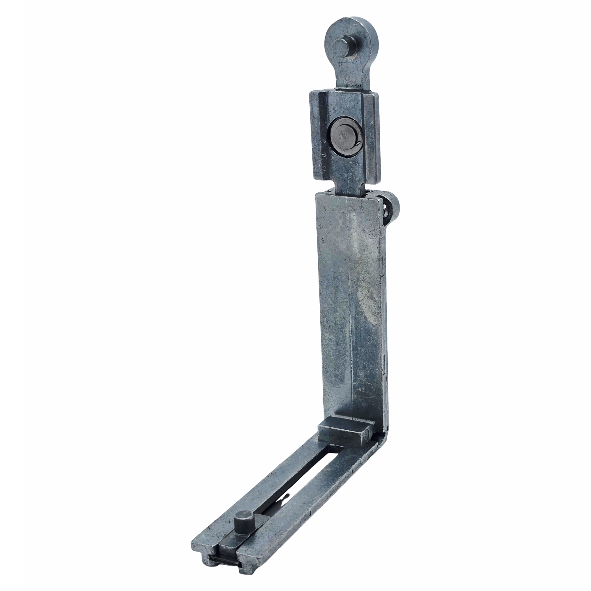 [BA] SIEGENIA Eckumlenkung LM VSO 75 x 80mm, Liftmechanismus, Metallwerkzeug, Industrieteil, Montagekomponente, Grau