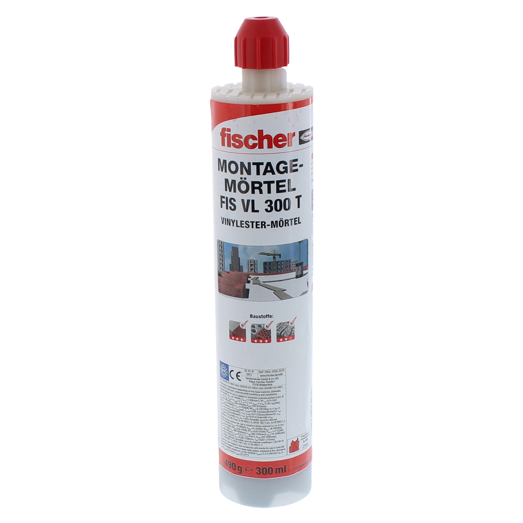 Fischer Montagemörtel FIS VL 300 T (300ml), Flasche, Flasche