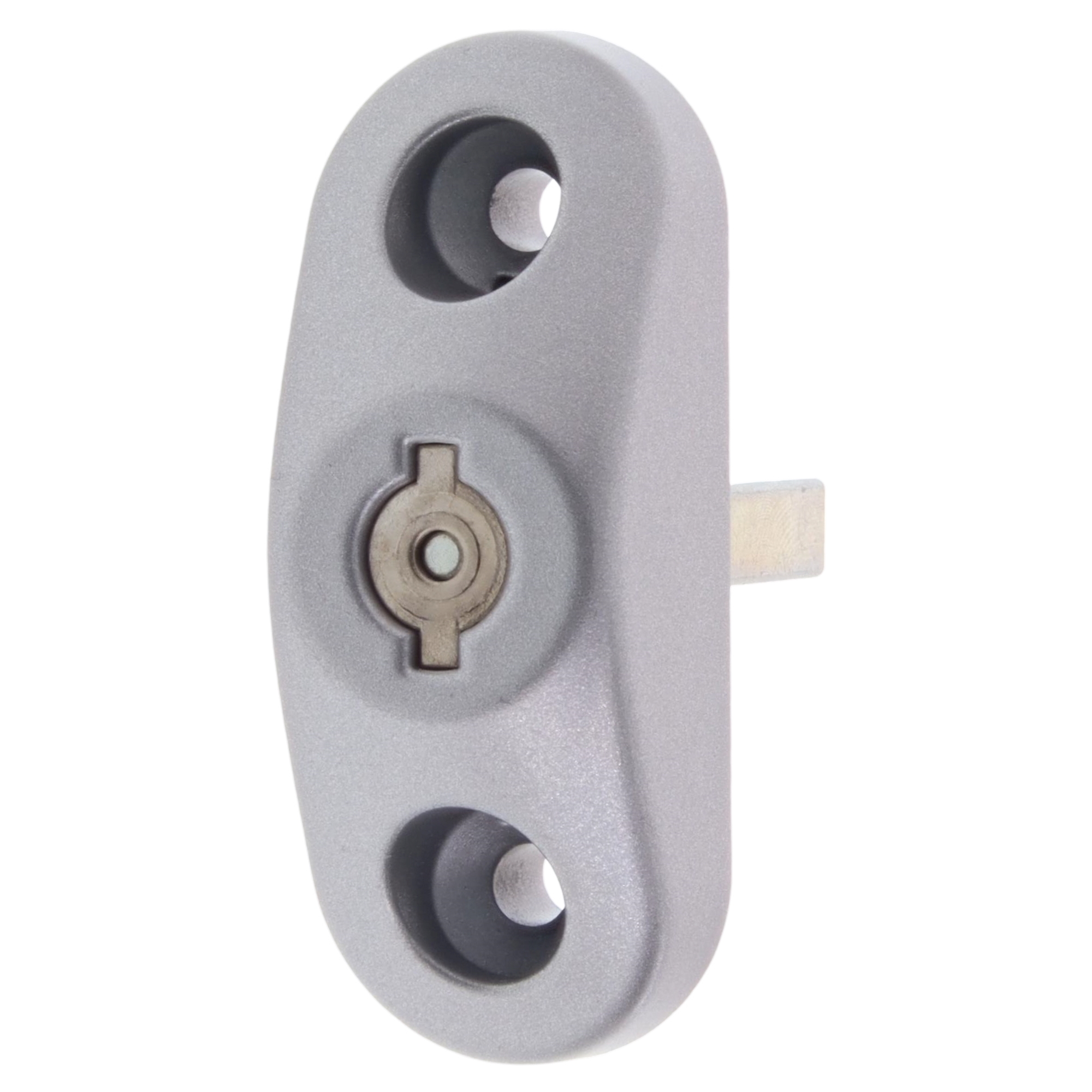 ToniTec Dornzwangsverschluss 43 mm mattgrau/silber, Schloss, Magnetsklemme, verstellbar, Metall, Grau