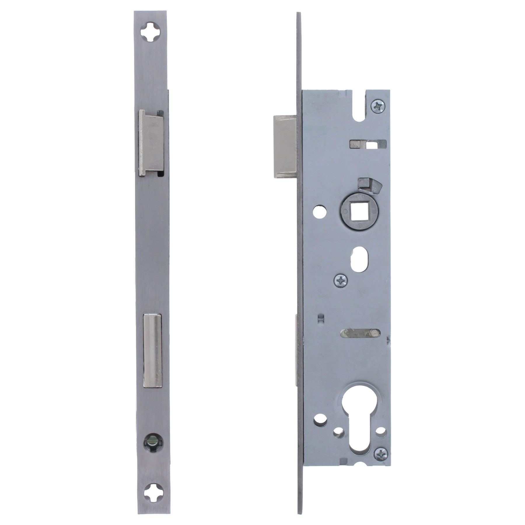 [BA] SAG Rohrrahmen Einsteckschloss 18405W0.30..037 30/92mm, Türschloss, Schlosskörper, Schlossmechanik, Stahl, Metall