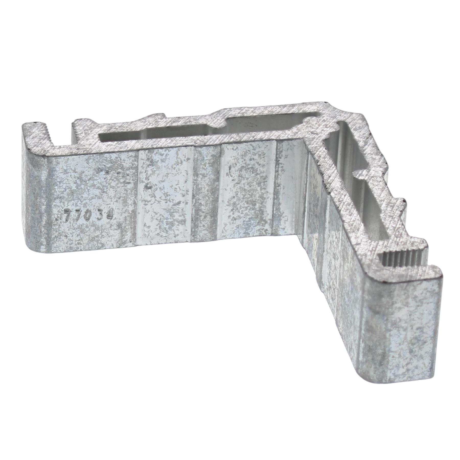 HUECK HARTMANN Eckwinkel 63 x 20 x 63 mm 770340, Aluminium, Klammer