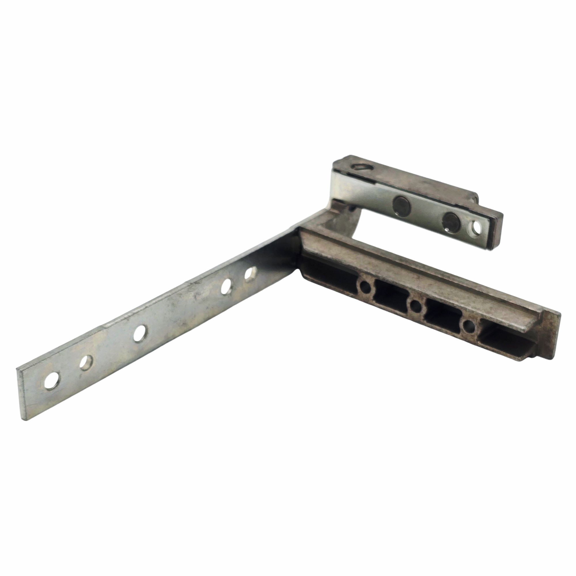 [BA] GU Eckwinkel unten Jet T34/4 links, 6-25716-00-L-1, Montagehalter, Scharnierleiste, Schiene, Metall, Löcherteilig