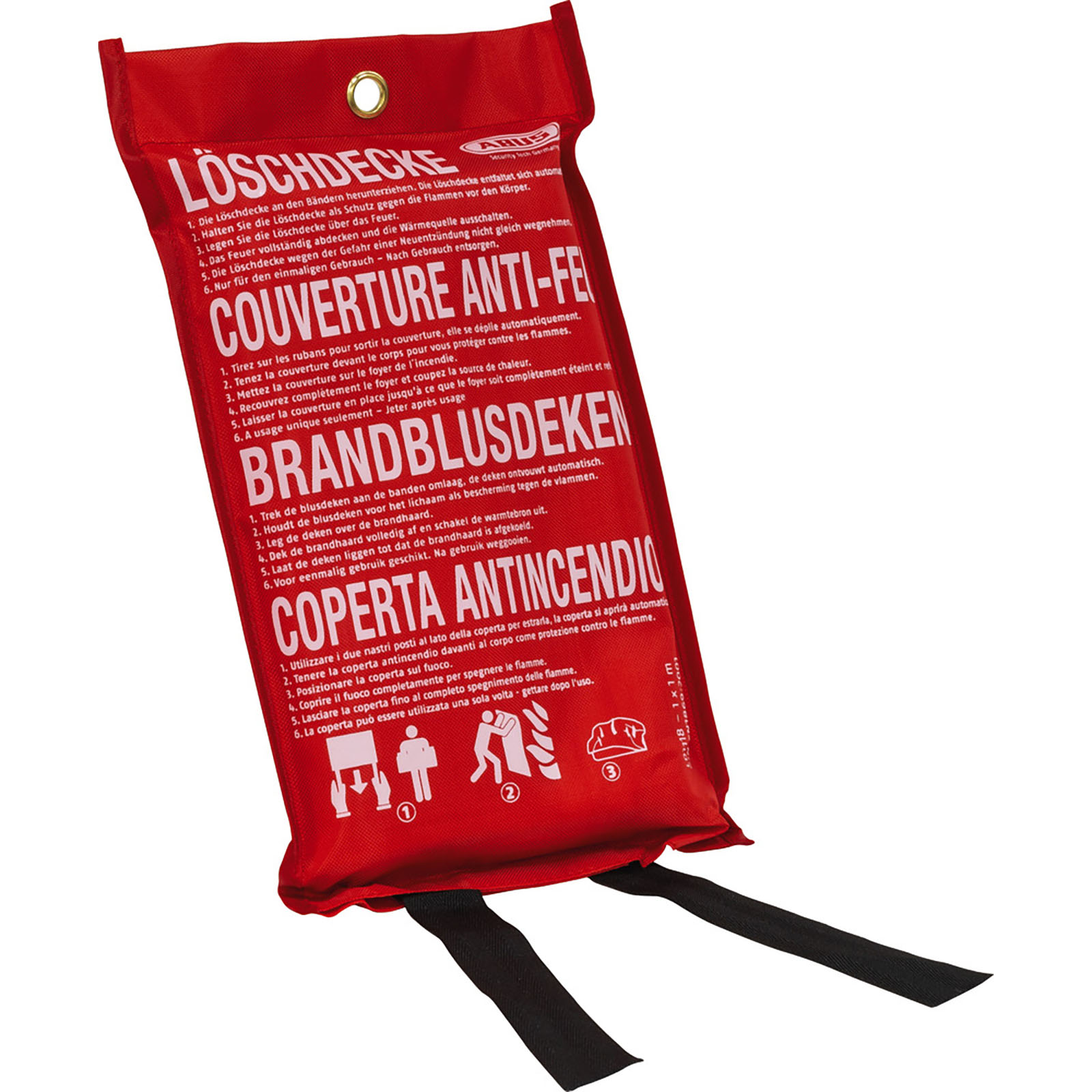 ABUS LD1118 Löschdecke 1x1 m 86672, Werbung