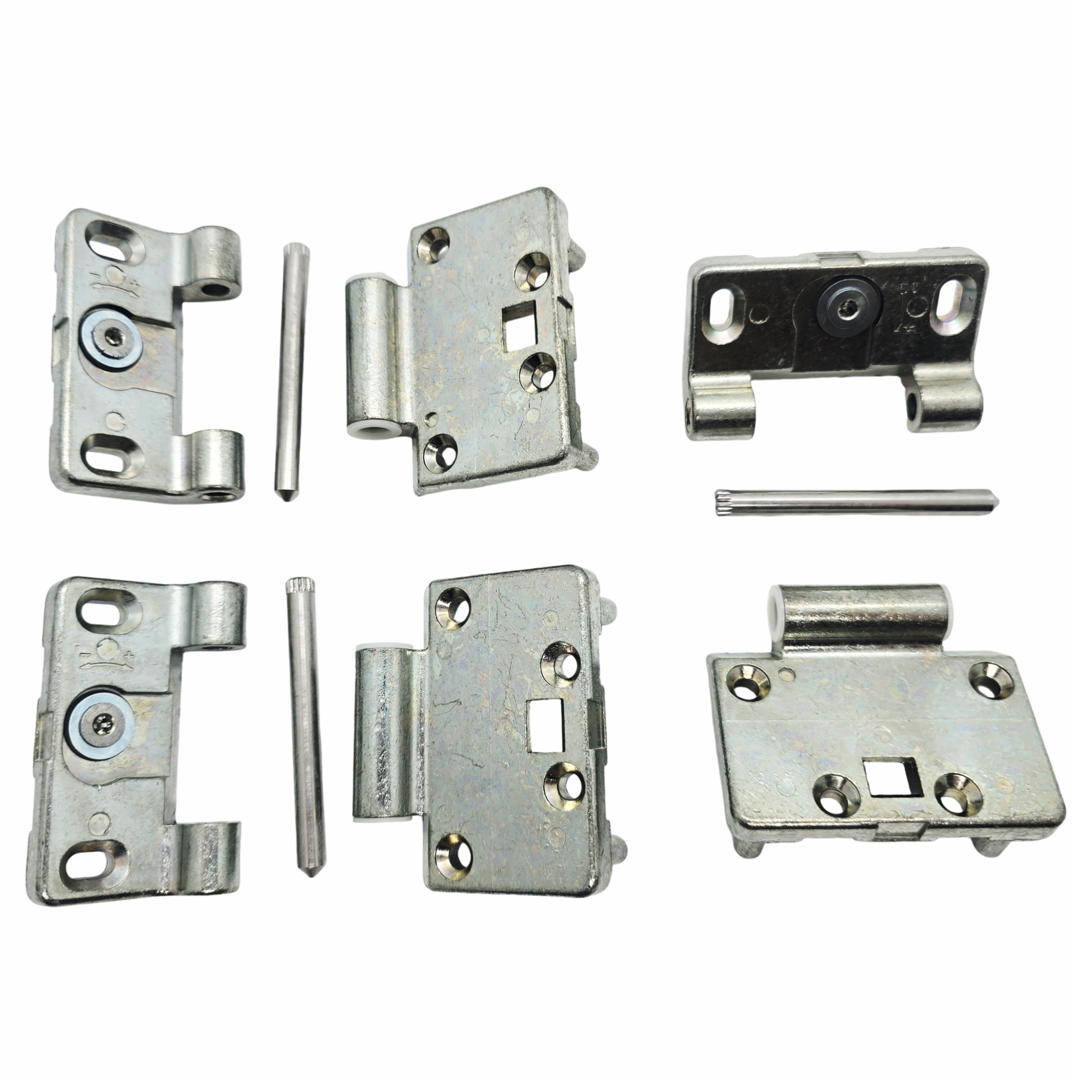 [BA] GU Karton Gelenkband 25/45 silber, Türscharnier, Metall-Scharnier, Schrankenscharnier, Schließstift, Türmörtel-Scharnier