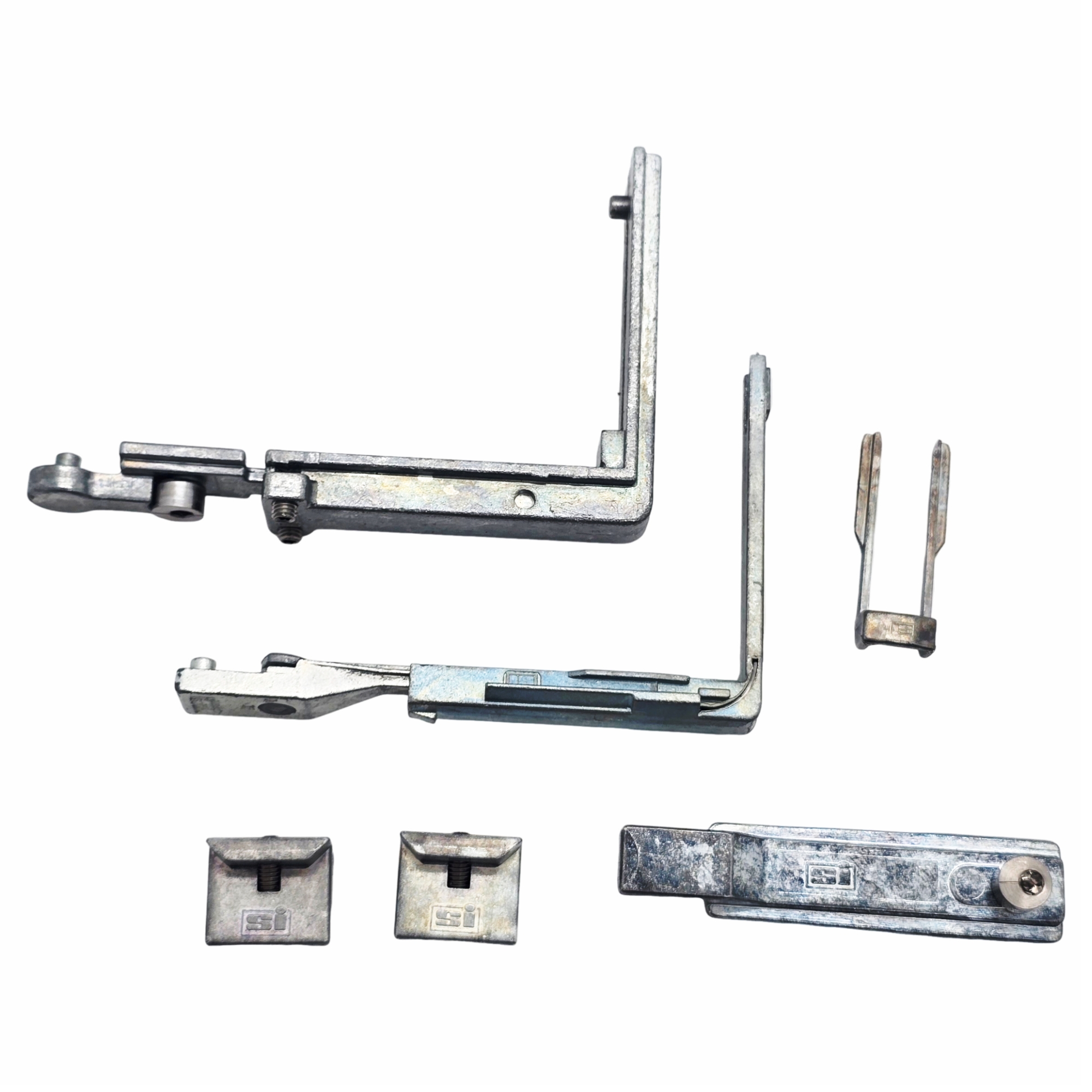 [BA] Siegenia Eckumlenkung Satz LM4200-D 352.000.4.004 C1, Gehäuselock, Schwenklabel, Metallbeschlag, Verschlussset, Kleinteile