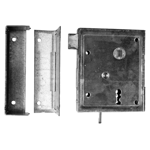 [DS] Bever Kastenschloß verzinkt 60 mm Dorn Nr. 79 PZ mit Wechsel links / rechts, Postfach