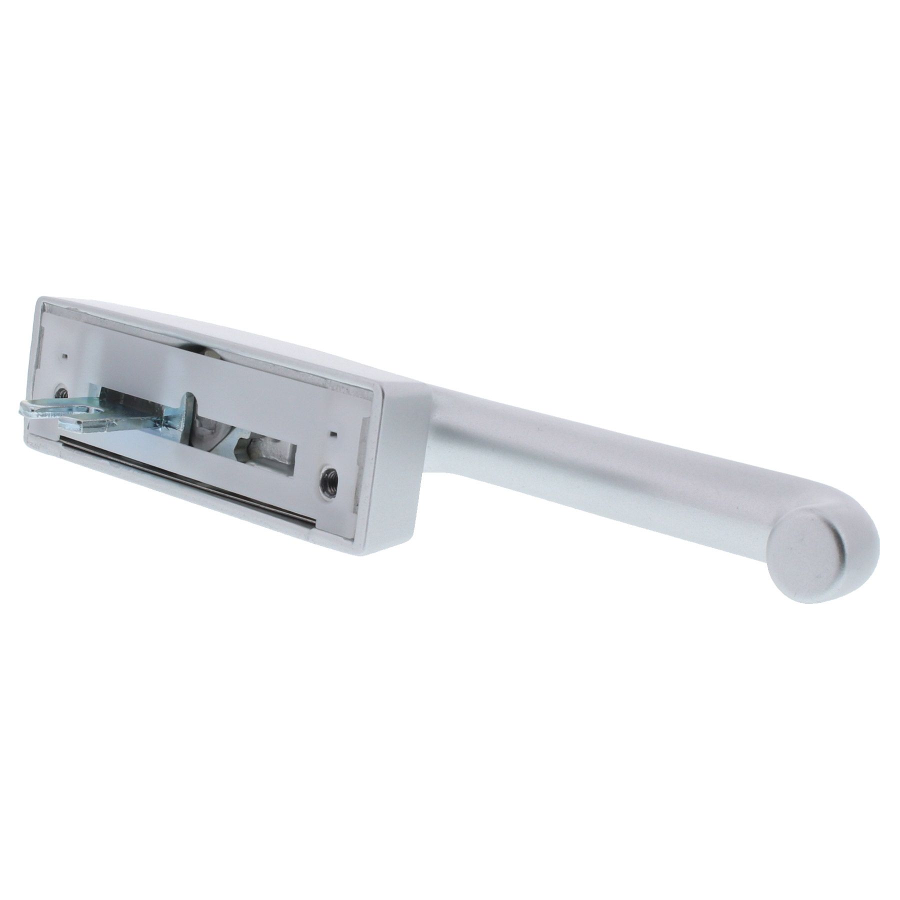 Schlechtendahl Getriebegriff Drehgetriebe Fenstergriff runde Form für Alufenster 10.180.0024.112, Elektronik, Hardware