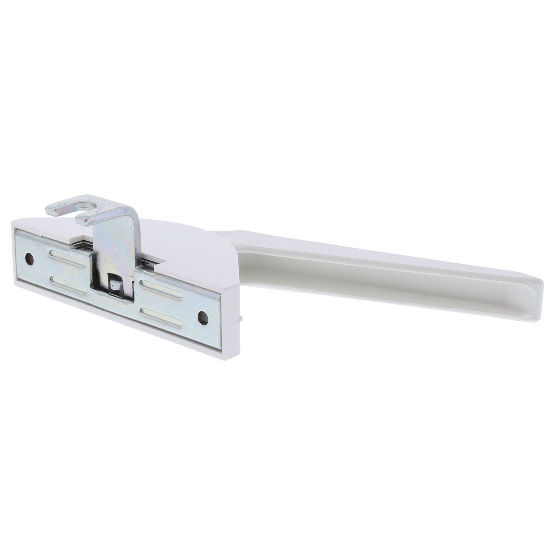 GSG Fenstergriff DDR Hebelgriff, weiß, links + rechts umsteckbar, 10 Stück mit ToniTec® Schrauben, Gerät, Gerät, Gerät, Gerät, Gerät, Gerät, Gerät
