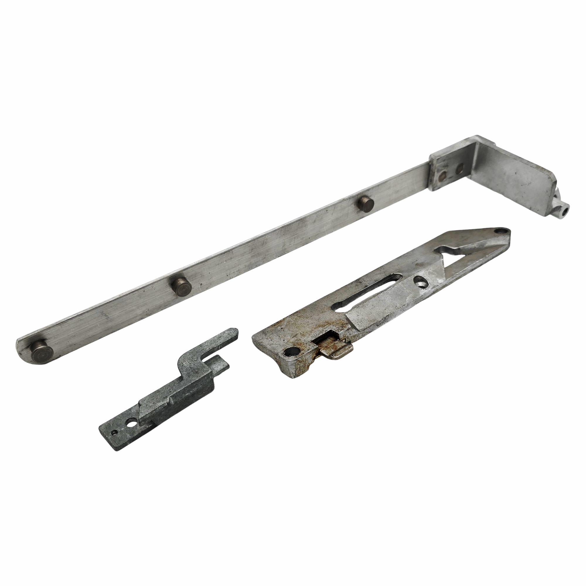 [BA] Hueck Hartmann Schere 2830 links, Platte, Metall, Schiene, Sperrklinke, Mechanismus