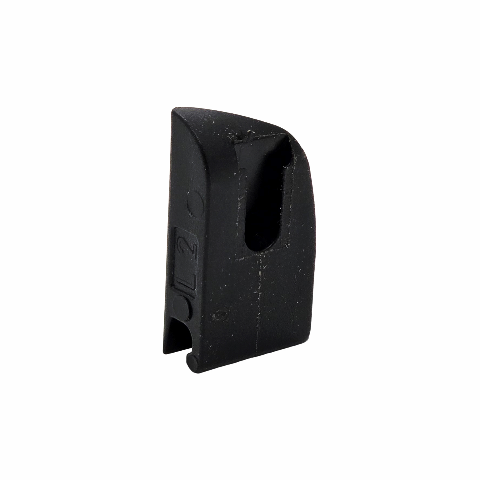 [DS] Siegenia Druckstück für Fehlbediensperre Titan 9mm Nutlage DIN links, Stift, Hülle, Schwarz, Schlitz, Lochöffnung