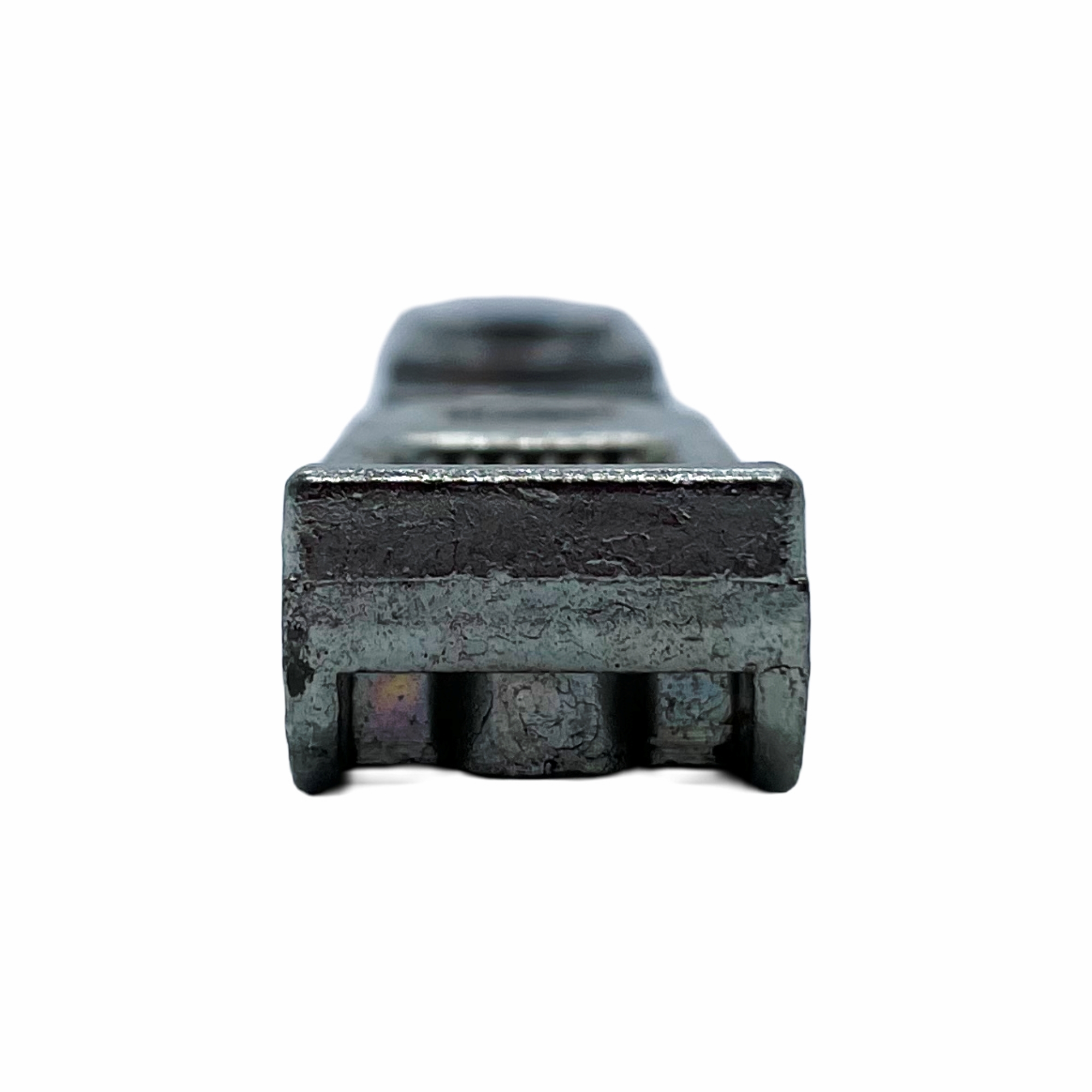 [BA] GU Kantenriegel unten, für 4mm Falzluft, Gürtelschuh, Metallic, Grau, Rost, Schraubenschlitz