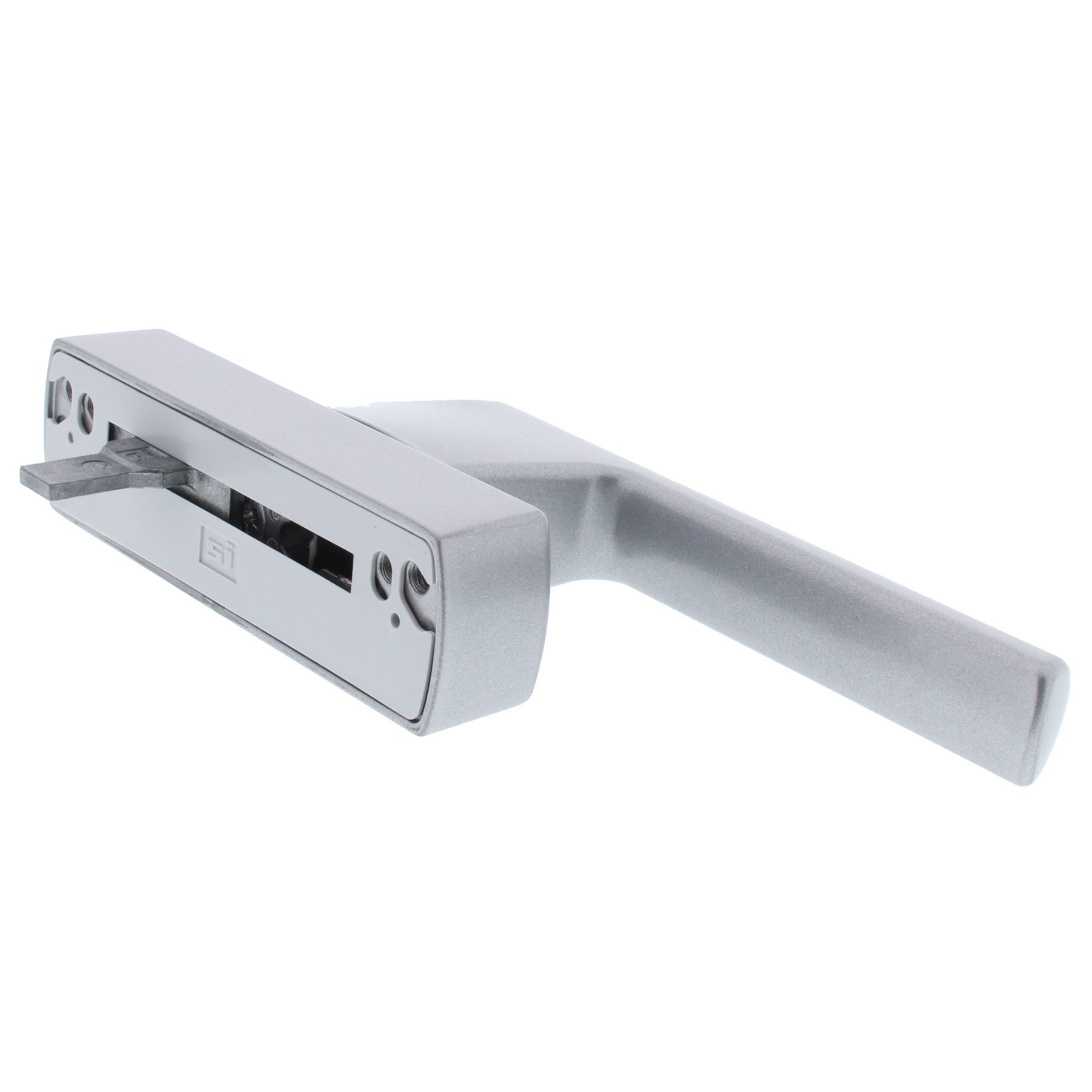 Siegenia Getriebegriff Si-line ALU abschließbar LM 4200 LM 3200 Silber, stapler, metall, silber, handgerät, hebelloch