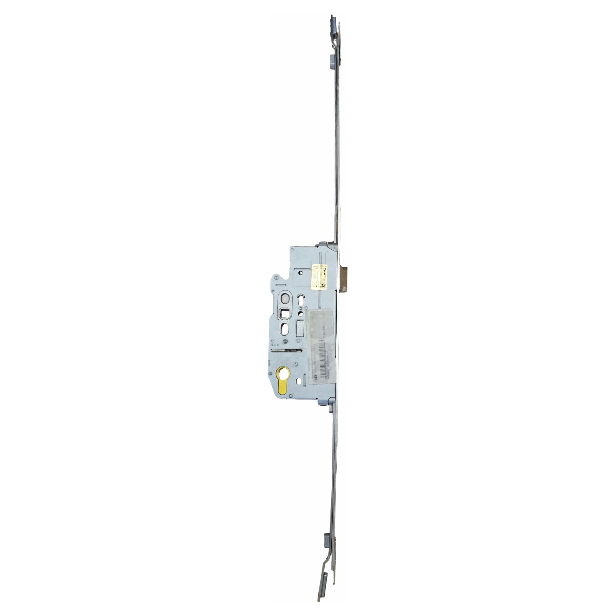 [BA] Fuhr Multisafe Renovierungsschloss 855R 65/72/10, Flachstulp F16x648 mm, Türschloss, Schloss, Metall, Silbern, Randschloss