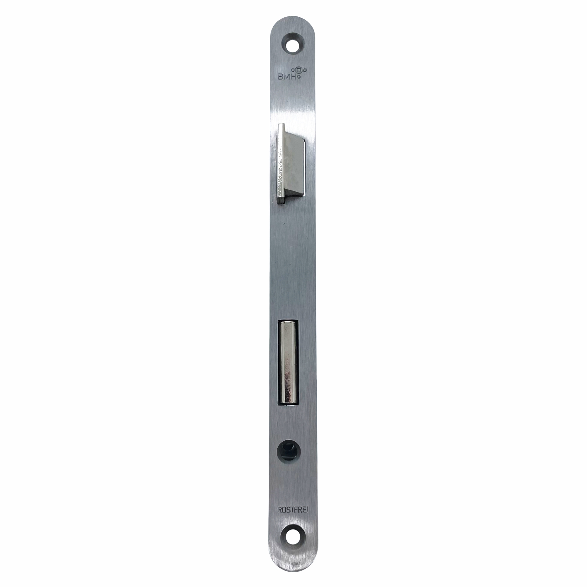 [BA] BMH Einsteckschloss 300 PZW 70/72/8 DIN Links 20x235 rund Edelstahl, Türschloss, Riegel, Stahl, METALL, Türverriegelung