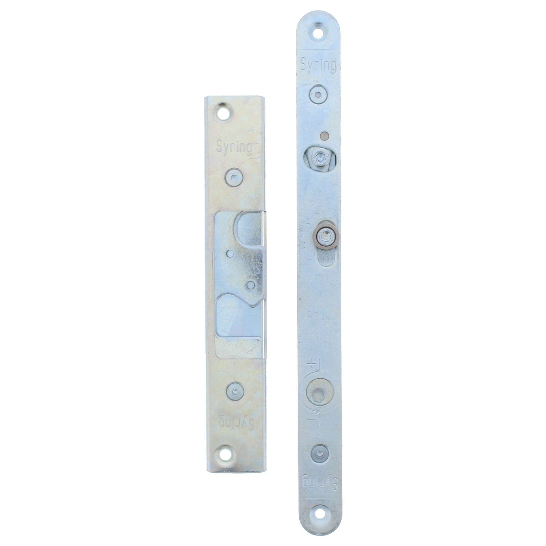 Syring Türandruckbeschlag Stulp 20mm FT+RT DIN links ECO-LOCK Stahl verzinkt, Griff