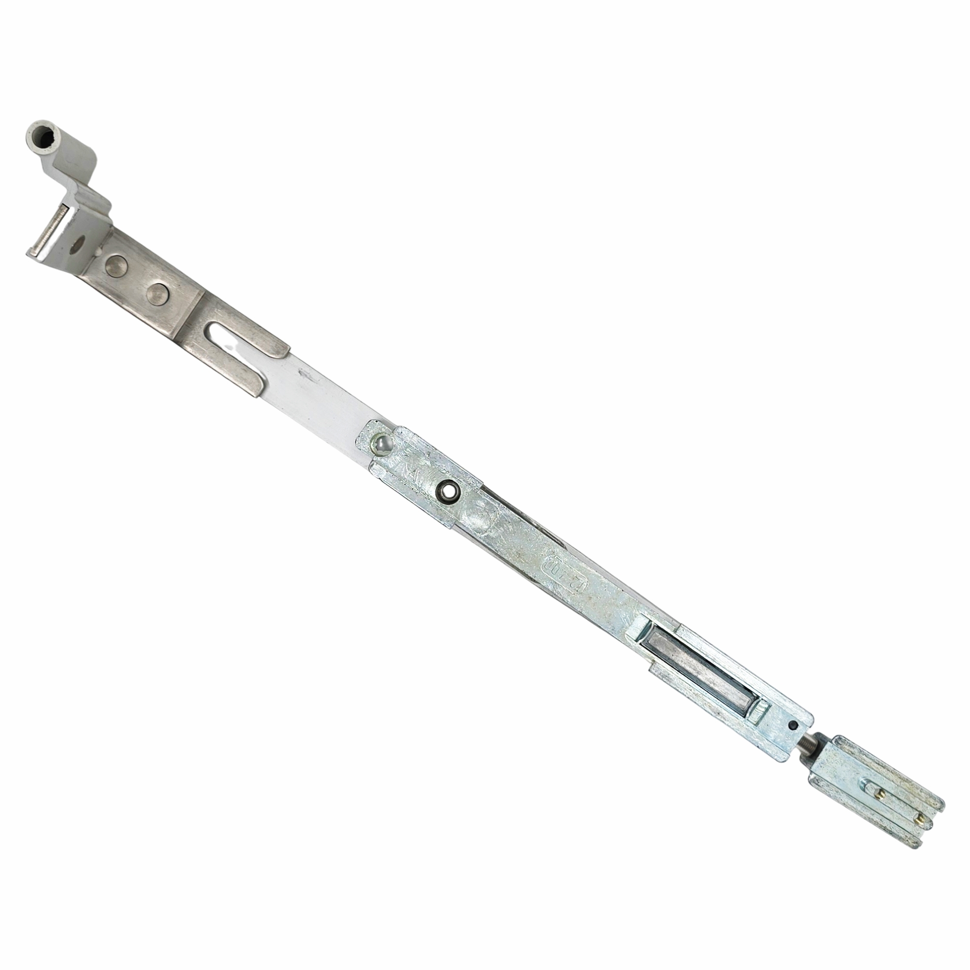 [BA] Hueck Hartmann Schere 12 422 7 silber links, Metallteil, Scharnier, Montagebauteil, Schubstangenführung, Galvanisiert