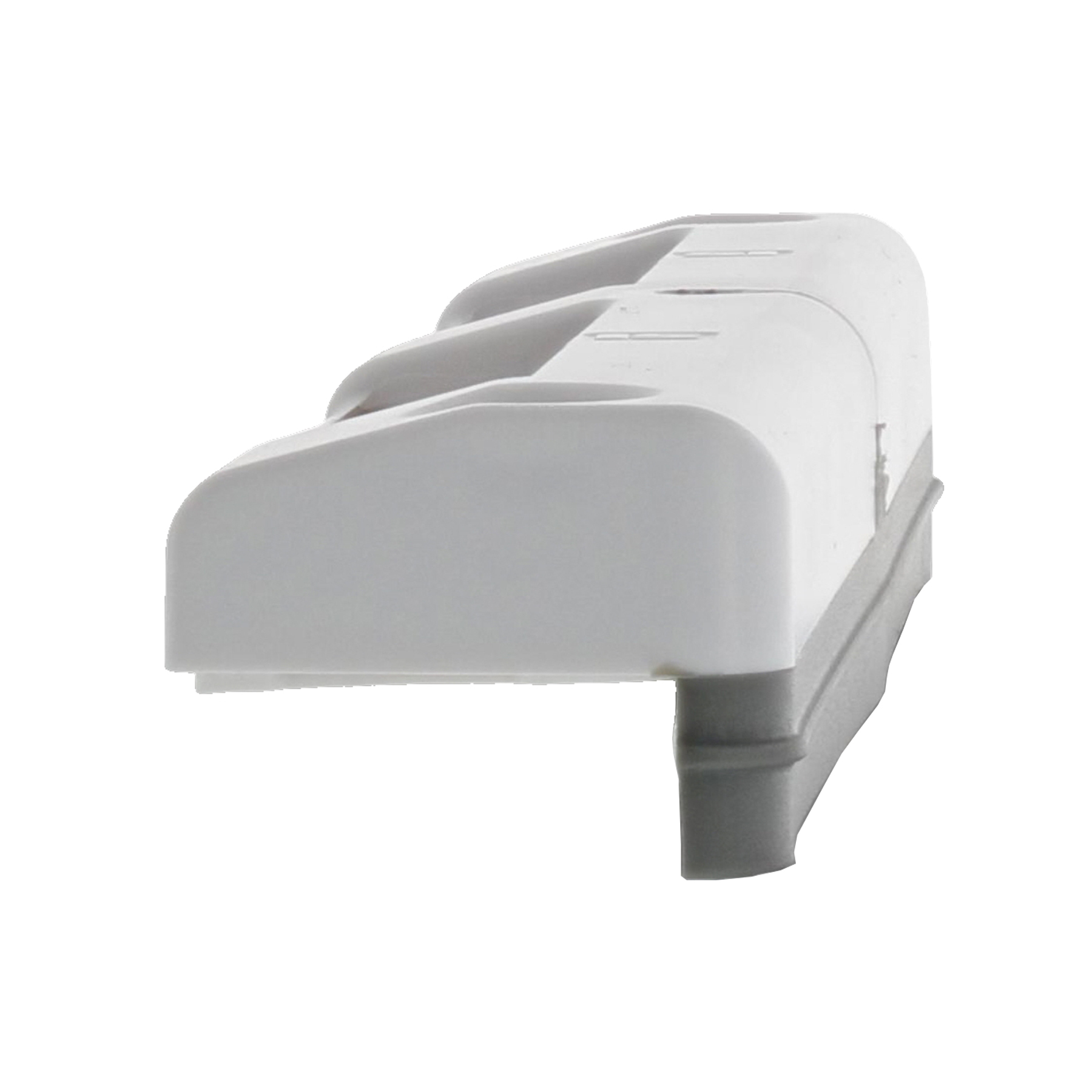Siegenia Aeromat mini Falzlüfter Standard (Karton a 25), Multi-Outlet-Schalter, Weißes Modul, Elektro-Wandschalter, Schaltausführung, Kunststoffgehäuse