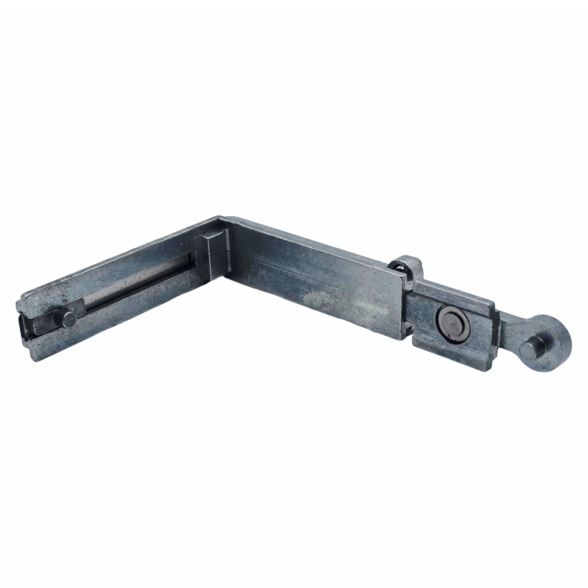 [BA] SIEGENIA Eckumlenkung LM VSO 75 x 80mm, Scharnier, Möbelbeschlag, Metall, Gleitbeschlag, Lackiert