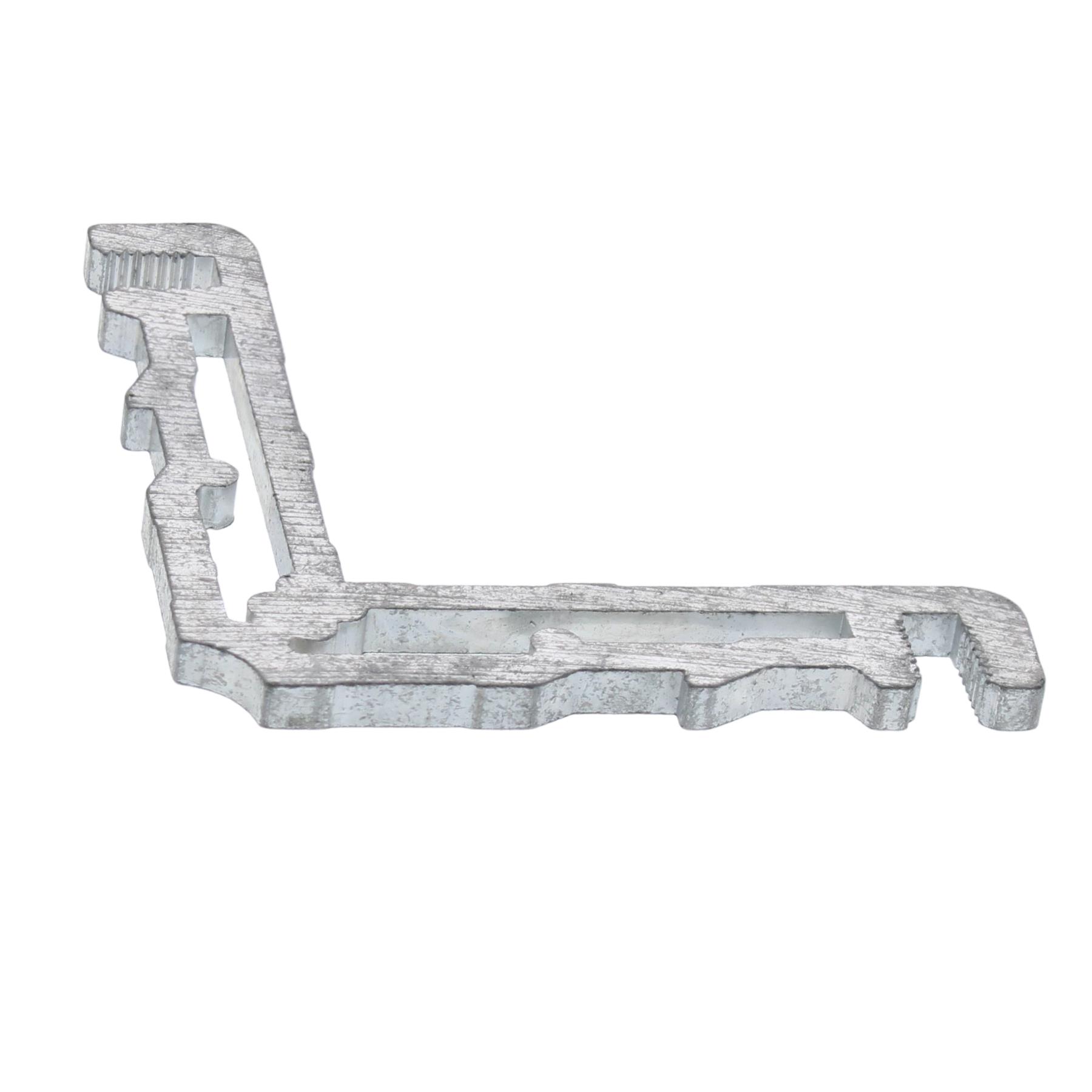 HUECK HARTMANN Eckwinkel 63 x 4 x 63 mm 731460, Moebel, Bank