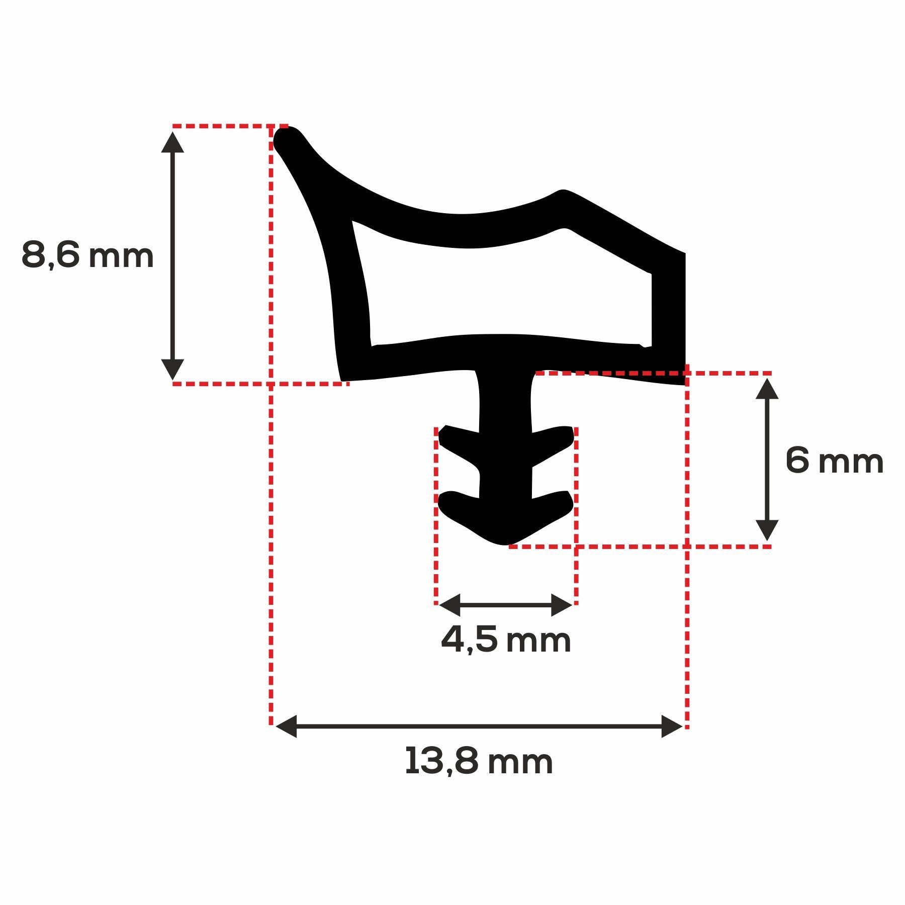 ToniTec Türdichtung Dichtprofil M 3967 100m grau, Kissen, Dekoration für Zuhause, Kissen, Dekoration für Zuhause, Kissen, Dekoration für Zuhause, Kissen, Dekoration für Zuhause, Kissen, Dekoration für Zuhause, Kissen, Dekoration für Zuhause, Kissen, Dekor