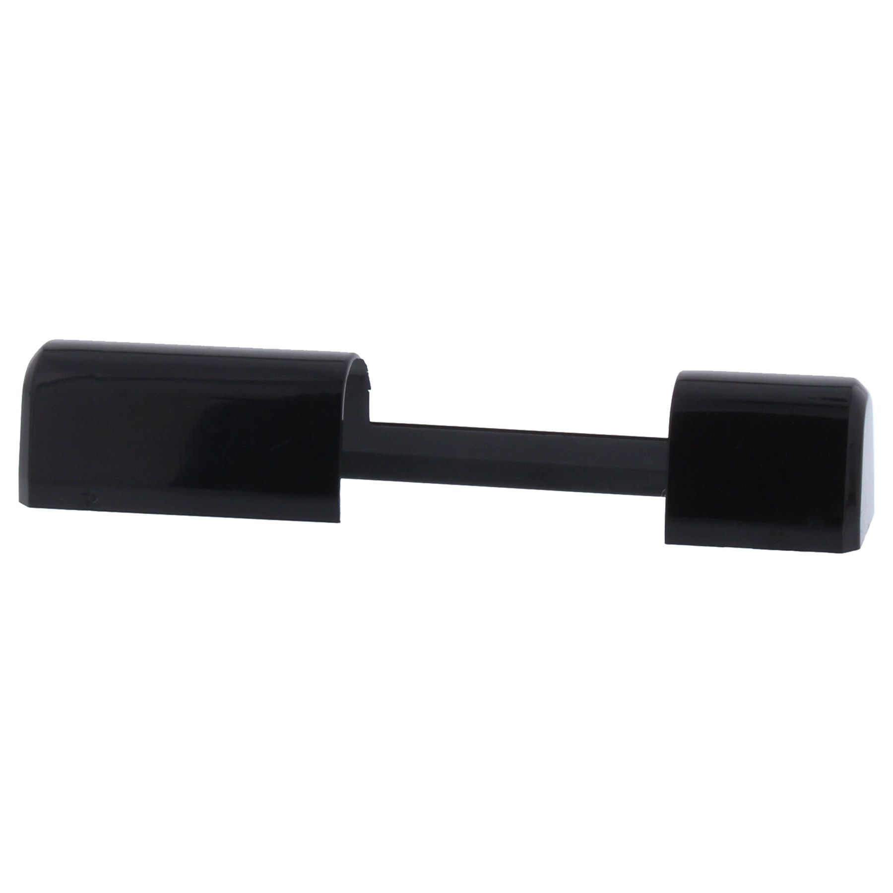 AUBI Abdeckkappe zu Beschlagserie A300 LK005 Braun links, Ausziehbar, Klemme, Stange, Gehäuse, Schwarz