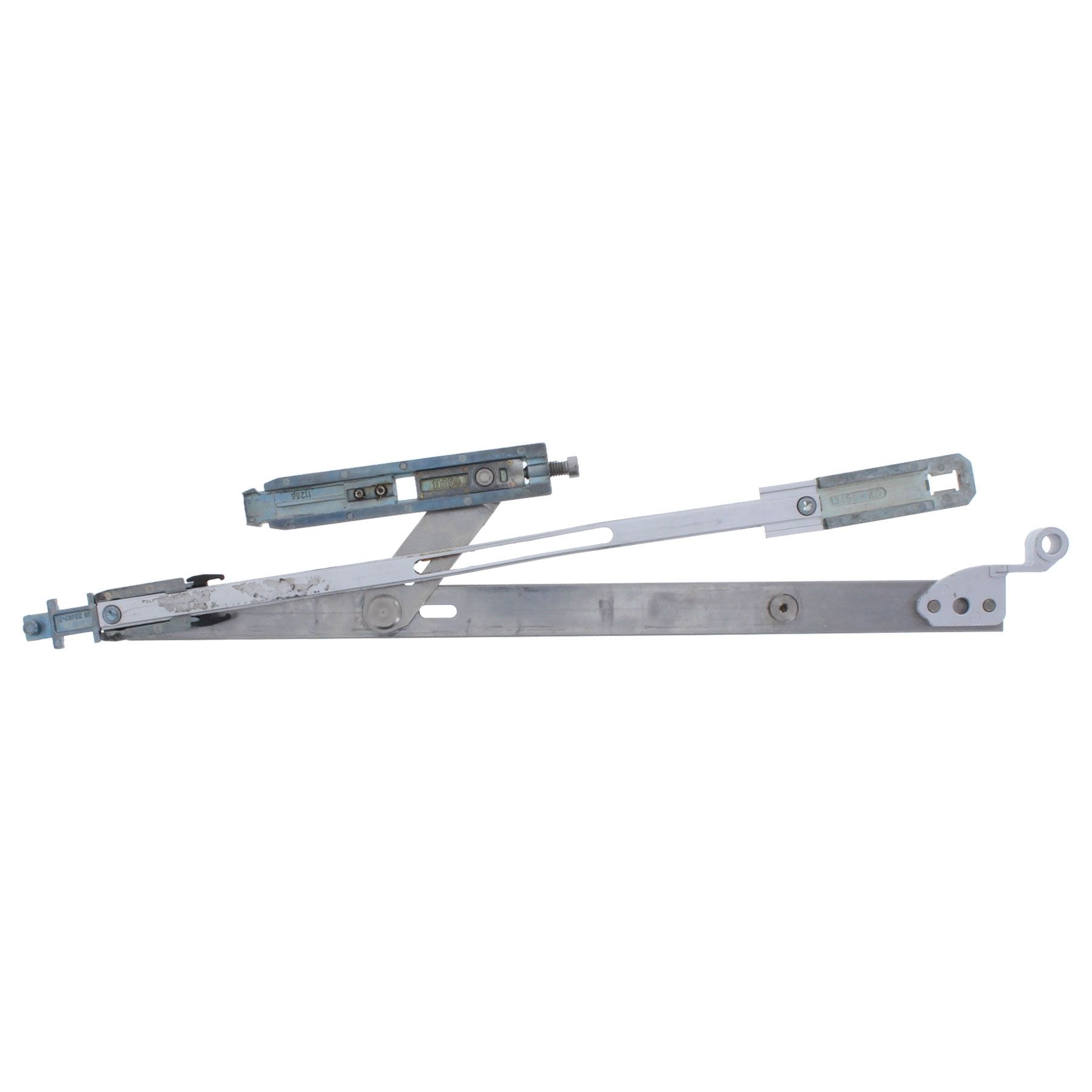 WSS Schere S550K S550KD K 365 mm re/li verwendbar silber 001001003015006, Fensterheber, Kraftfahrzeugteil, Metall, Schubstange, Schienen