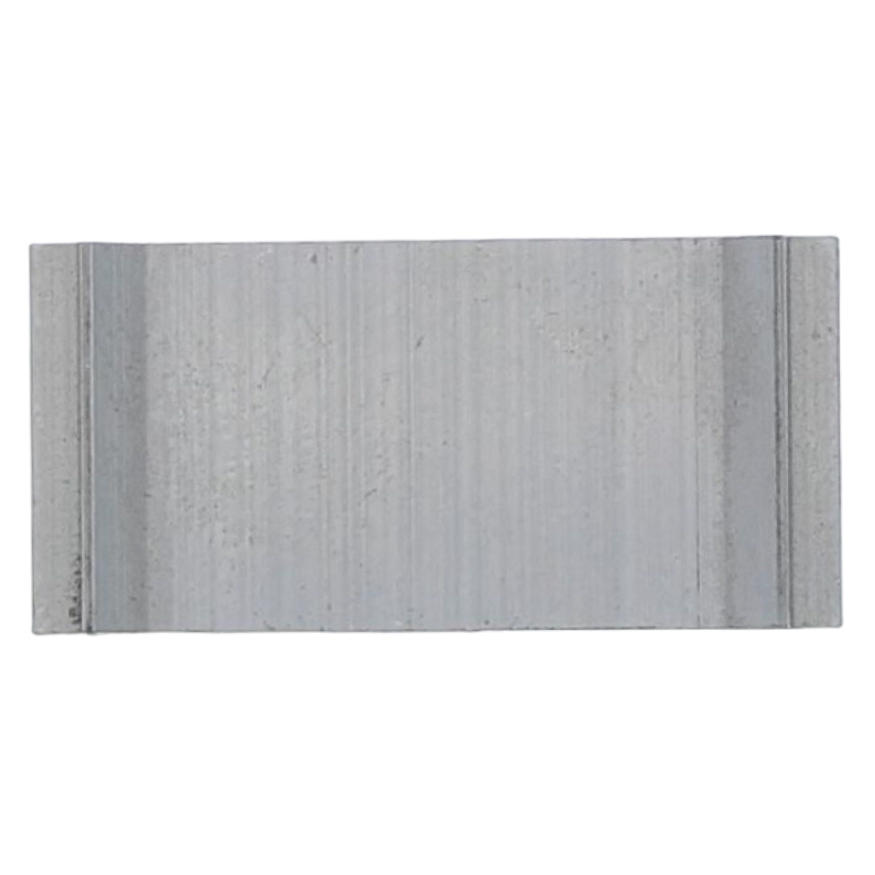 HUECK HARTMANN Schraubleiste 30,7 x 15 x 1,7 mm 537001, Sperrholz, Dekoration für Zuhause, Fußboden, Mauer, Aluminium