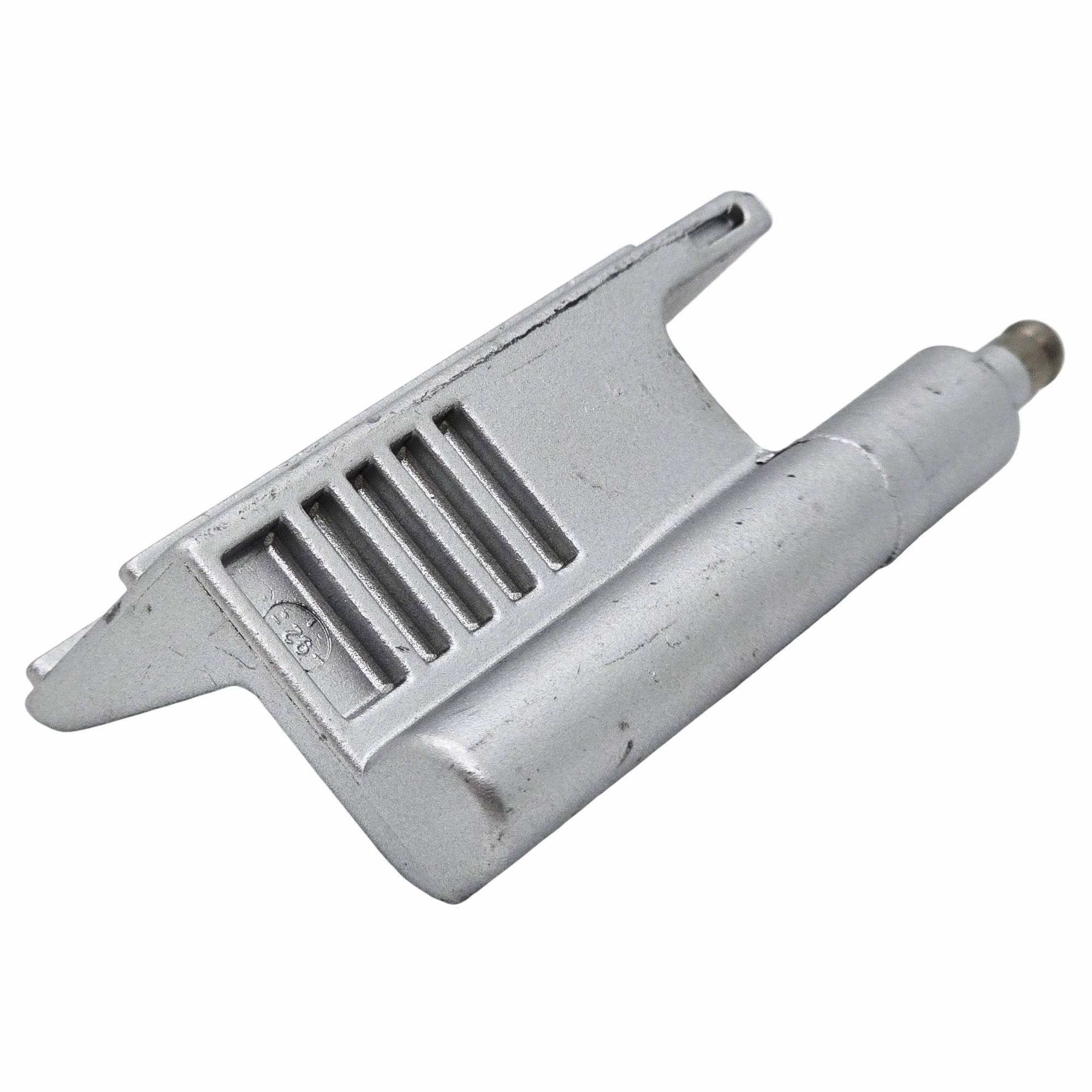[BA] Schüco Ecklager 90 LS 213709, Metallteil, Ventilgrille, Lötpin, Steckerspitze, Silberfarbe