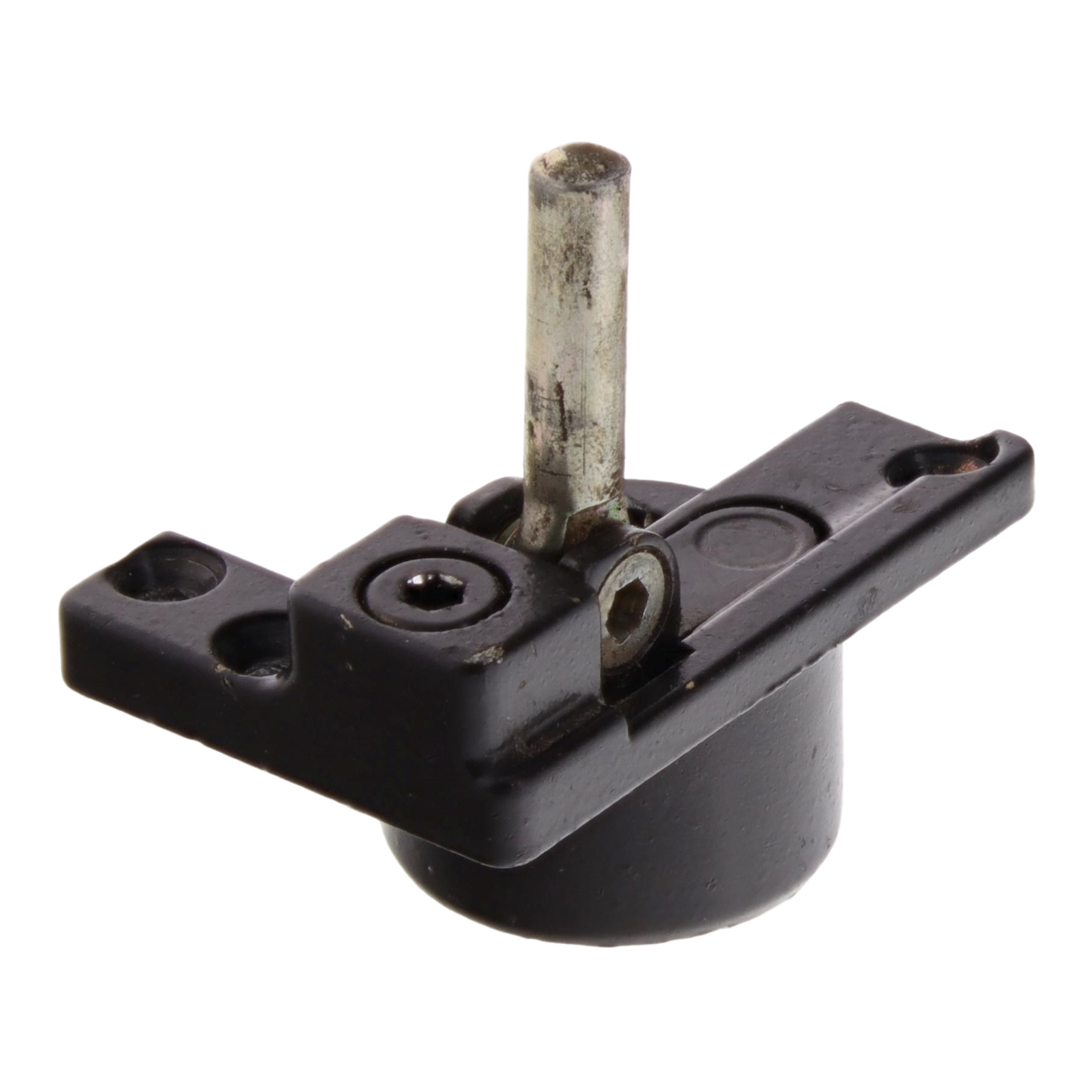 [BA] Winkhaus Ecklager ET11 18 mm Überschlag rechts braun, Schiene-Adapter, Schaltwerkzeug, Metallstift, Klemm-Einsatz, Elektronik-Bauteil