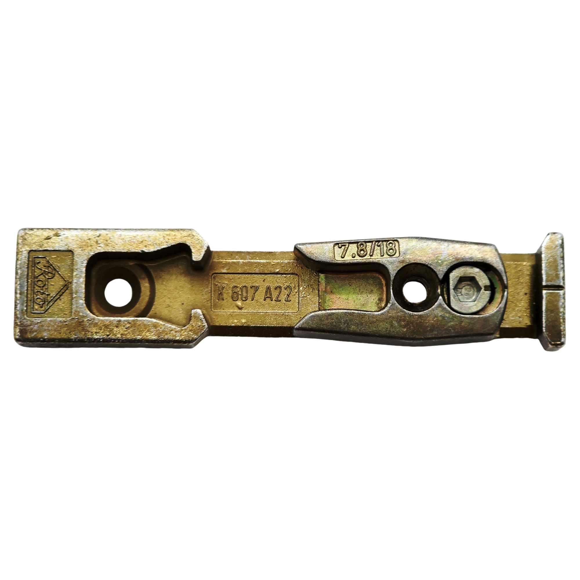 [BA] Roto Kippschliessblech K 607 A22, 7,8/18, 6482382400, Steckverbinder, Metallteil, Kabelanschluss, verstellbar, universal