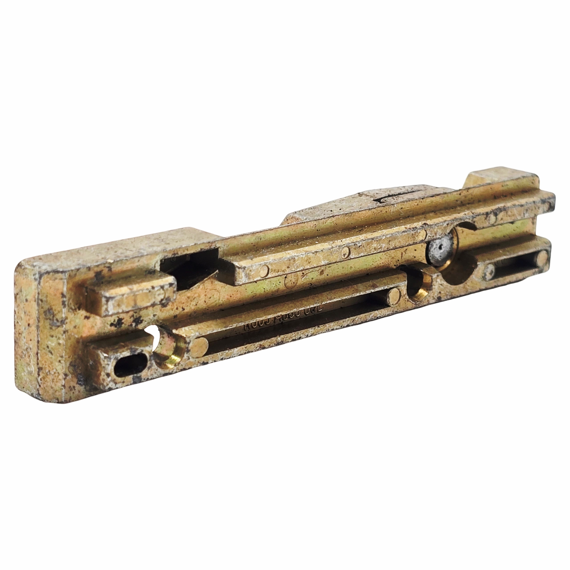 [BA] Roto Kippschliessblech K605 A880 08 L, Links, Schloss, Schlossführung, Metallteil, Verschlussmechanismus, Schraubenloch
