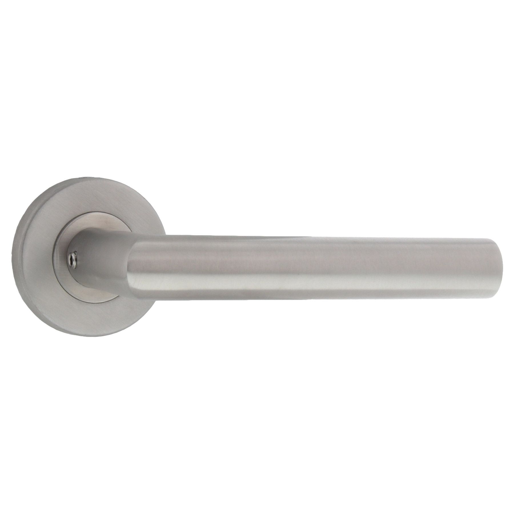 ToniTec Lochteil Drückerlochteil L-Form Edelstahl 55 mm, Griff