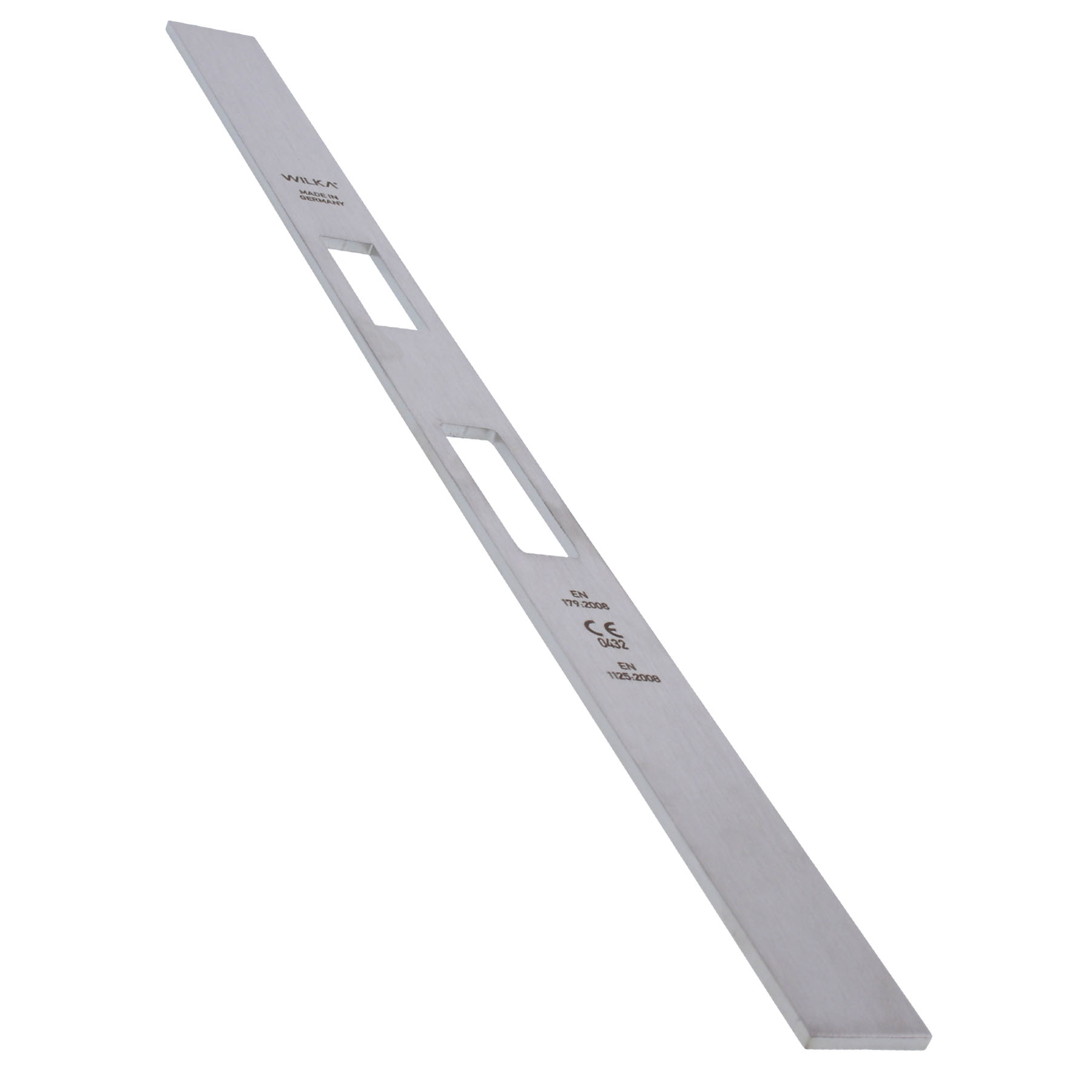 WILKA P703 Schließbleche für Schlösser mit Renovierungsstulp Edelstahl, Schwert, Waffe, Klinge, Rasiermesser, Aluminium