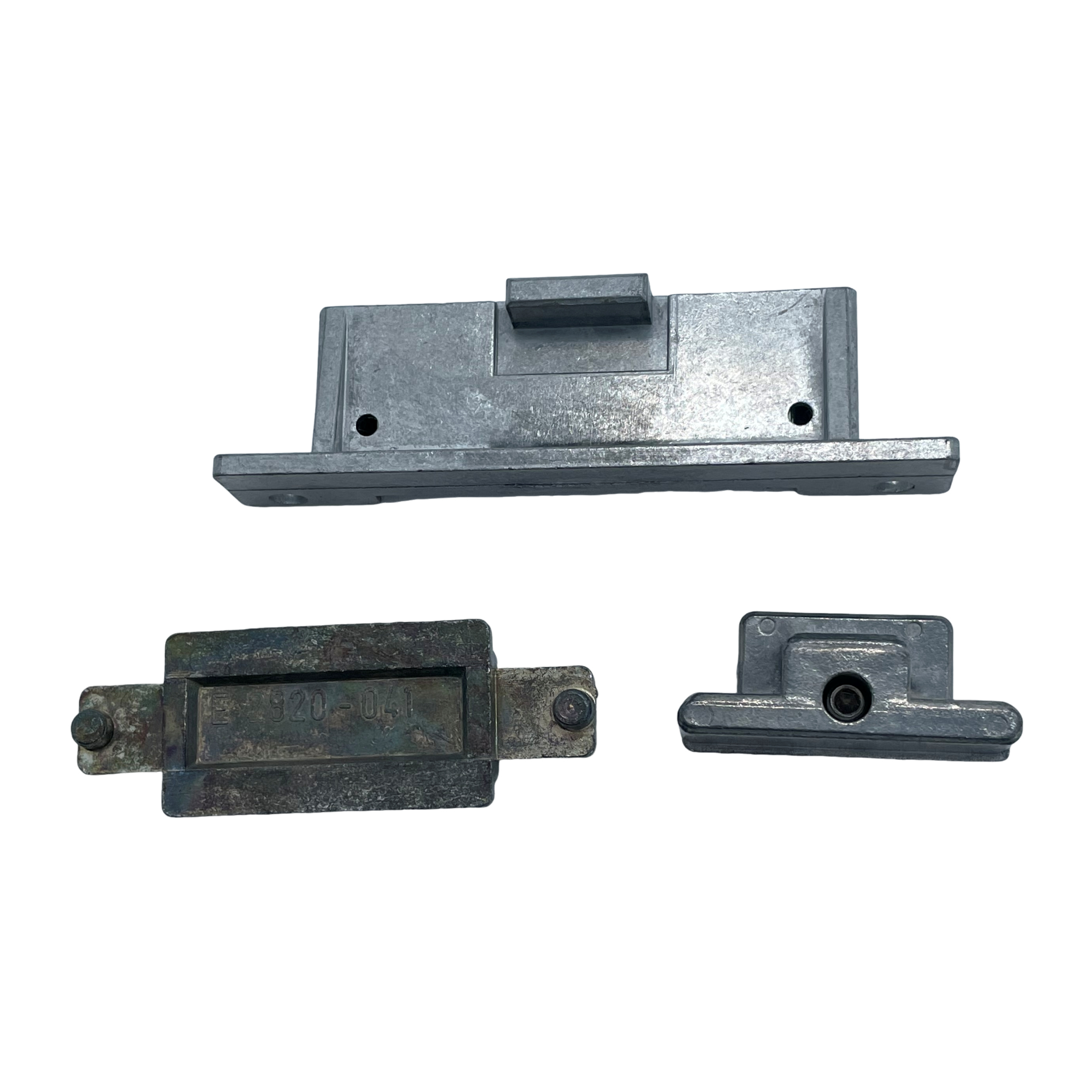 [BA] Hueck Hartmann Umbausatz 2820--03 US alt, metall, Spannmechanismus, Verschluss, Sperre, Halteband