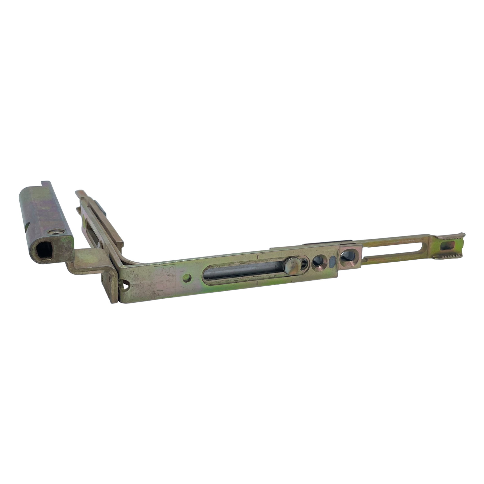 [BA] Winkhaus Autopilot Eckumlenkung ER 6 FWTA 18/9 links, Schiebetürbeschlag, Laufschienen, Metallteil, Schnittstelle, Scharnier, stangen, Metall Scharnier, Schiebed Mechanismus, Beschläge, Adapter