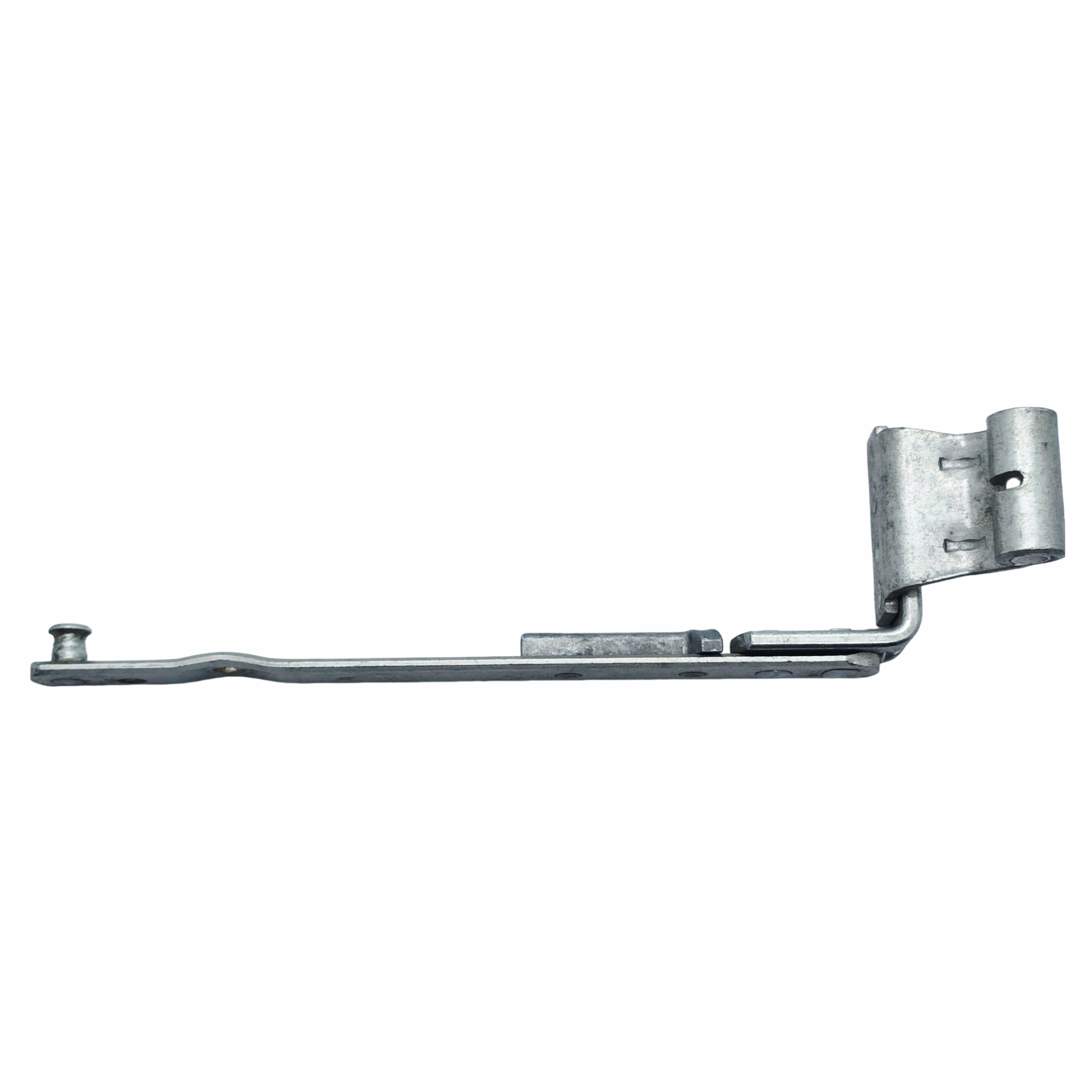 [BA] Axerarm E5 12/18-13 Länge 150 mm links, Tischbein, Metallteil, Beschlag, Scharnier, Halterung