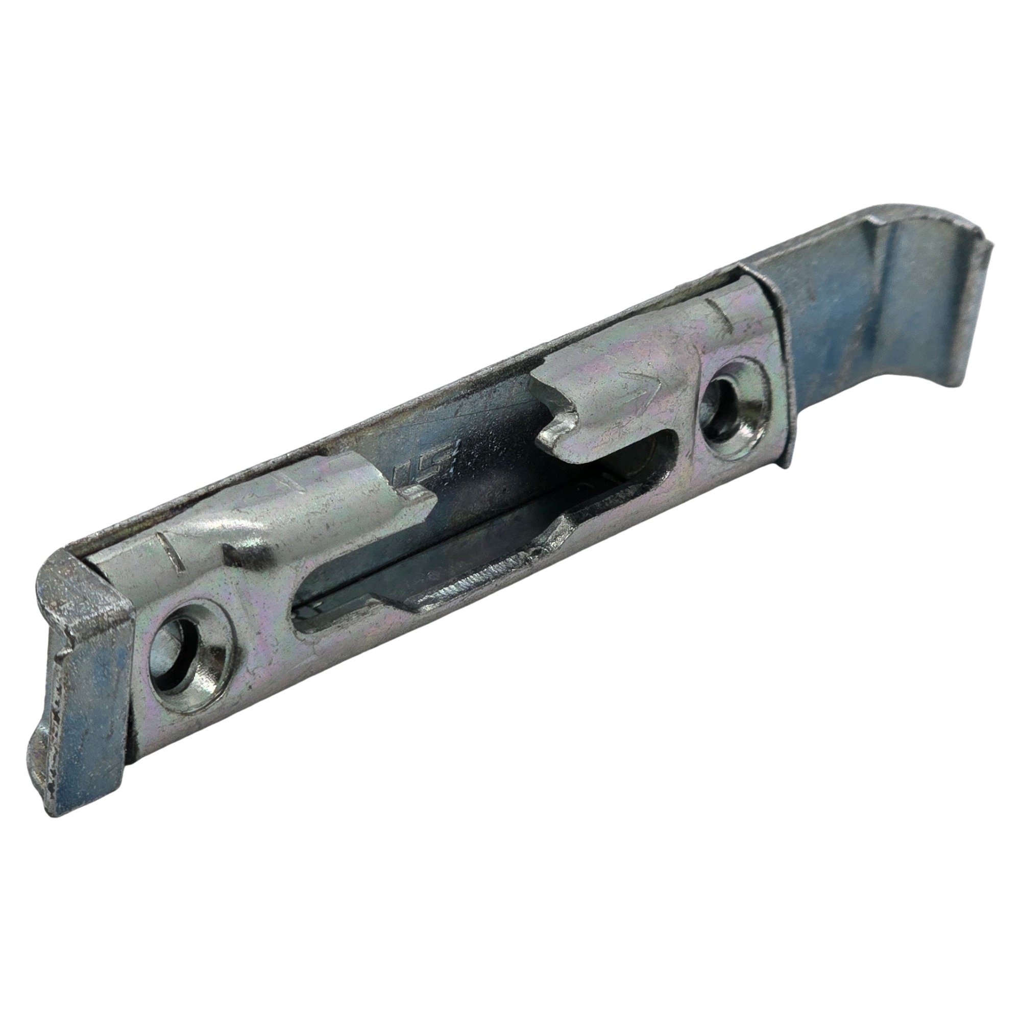 [BA] Siegenia Sicherheitskippschliessblech S-ES A0420, Rechts, Schubladenauszug, Metallteil, Klemmmechanismus, Beschläge, Gleiter