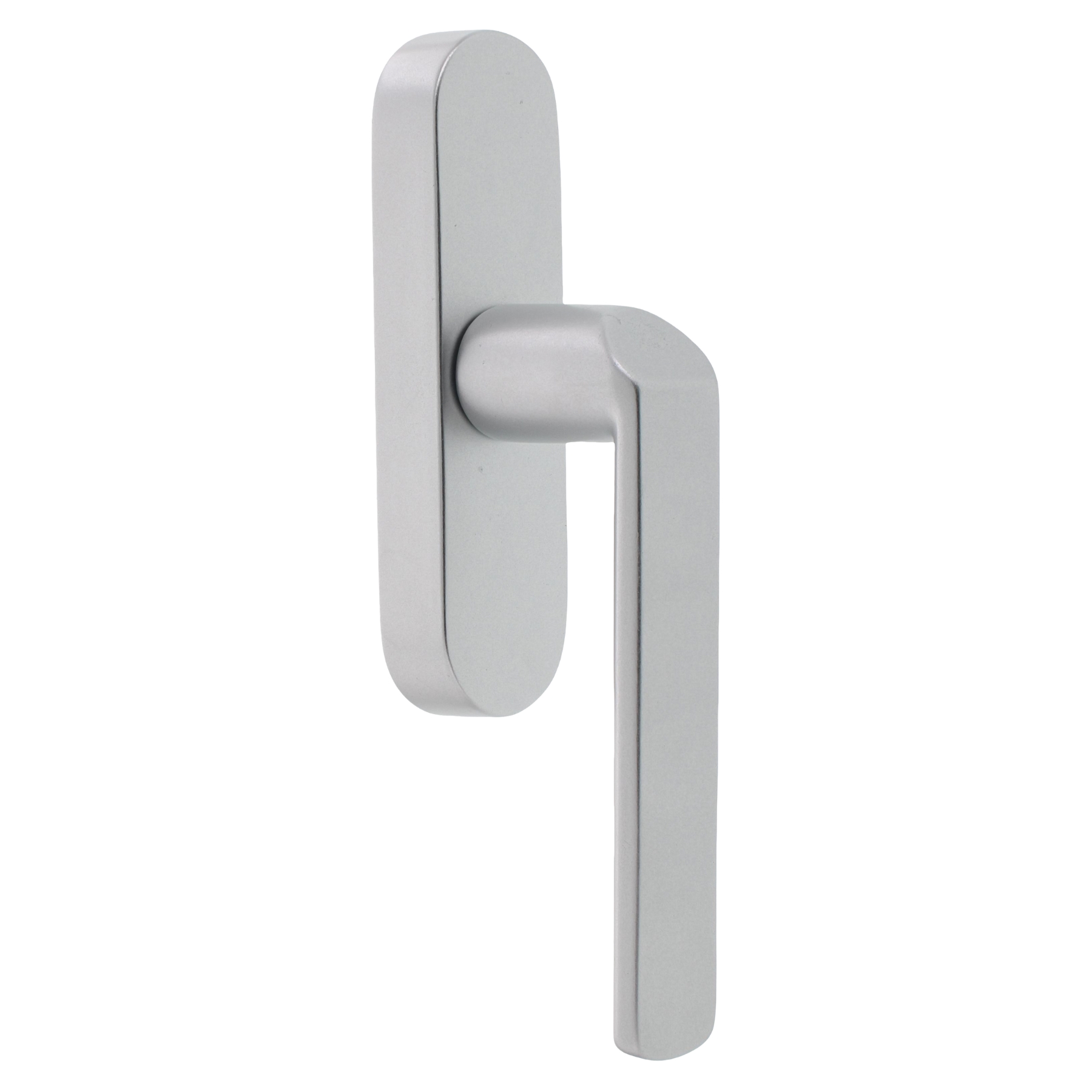 Schlechtendahl Getriebegriff Aluminium Fenstergriff mit Rasterung für Alufenster, Griff
