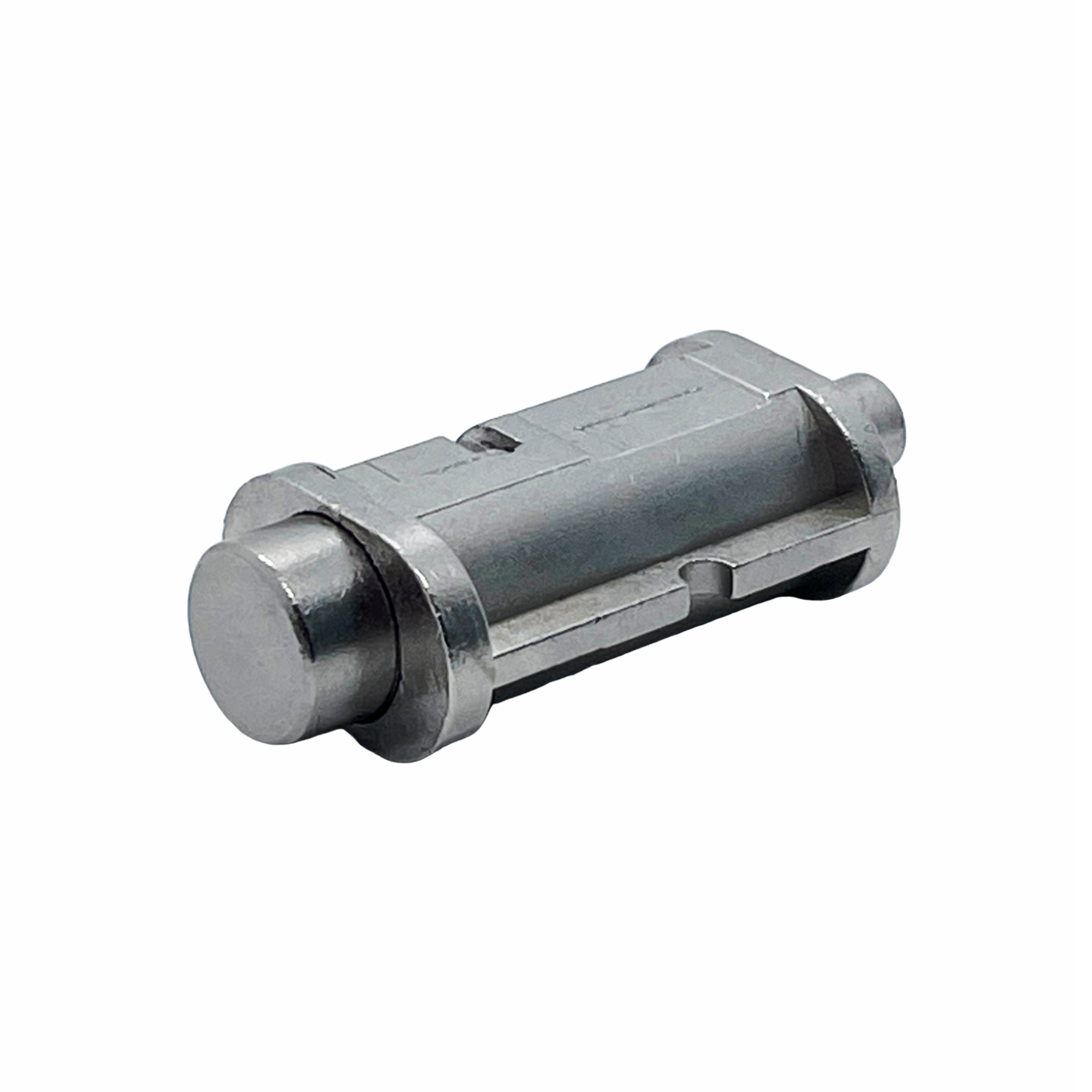 [BA] FSB Fenstergriff abschließbar mit Druckknopfzyinder.34mm Vierkant Edelstahl matt gebürstet, Schnellspanner, Metallteil, Klemmteil, Klemmbügel, Bolt-Connector