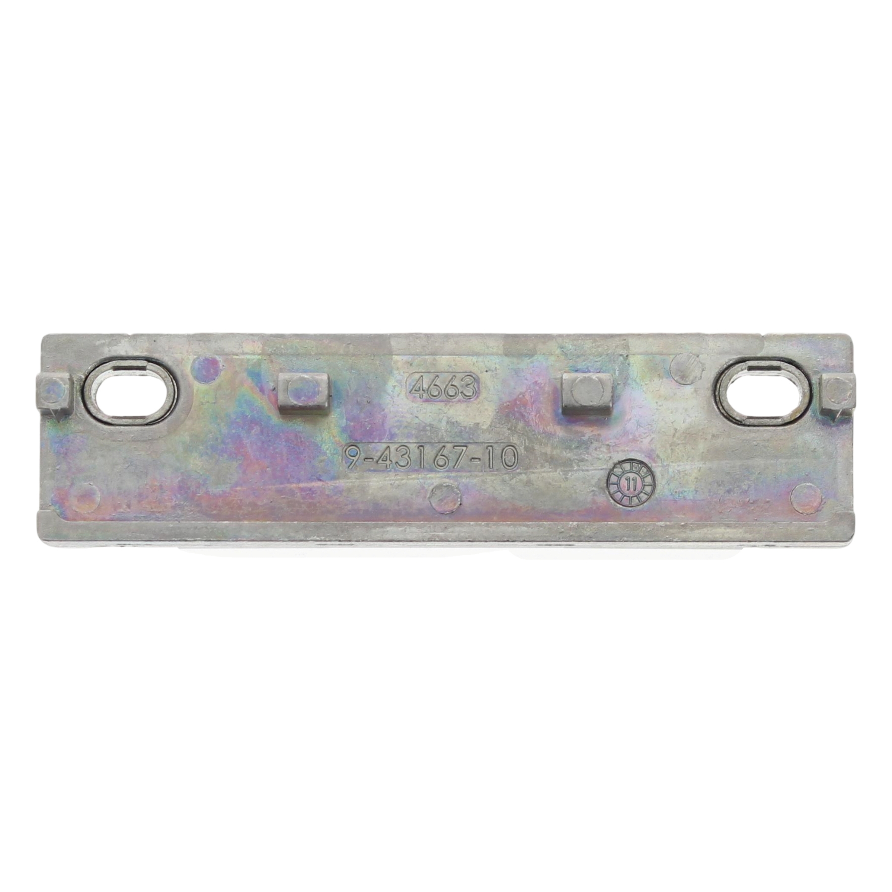 GU Btl. Türschnäpper 13 Veka Topline, Metallstück, Befestigungswinkel, Aufhänger, Stempelblech, Beschläge