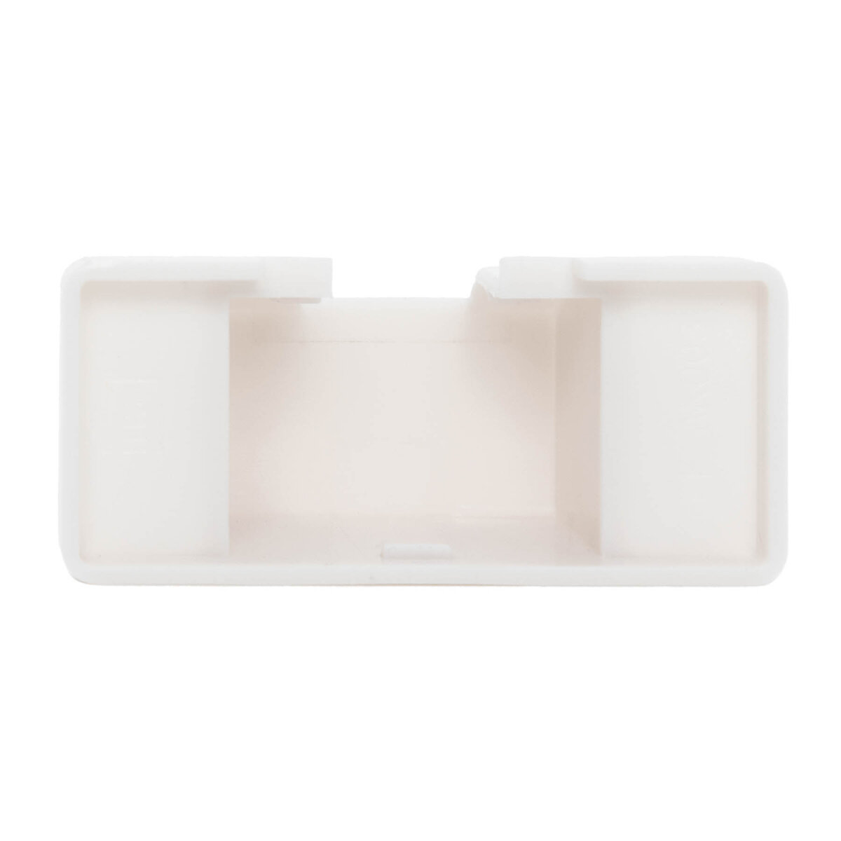 FEPS Abdeckkappe FE-AK003 passend für Ecklager FE-EL001 weiß 42 x 19 x 18 mm, Doppeltes Waschbecken, Spüle