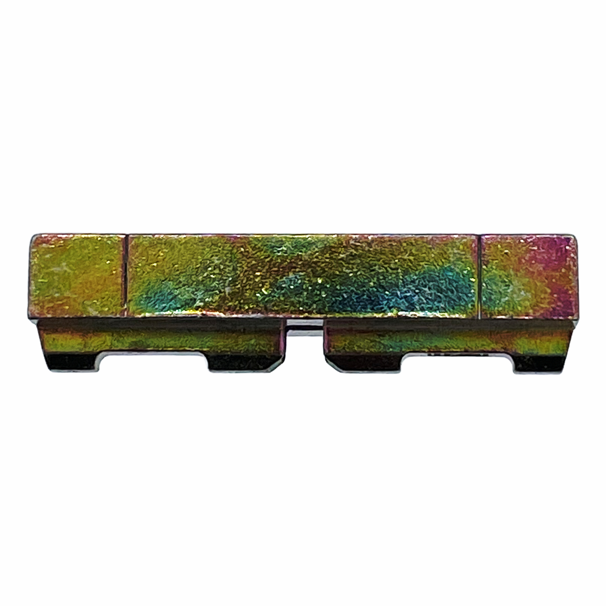[BA] Aubi Schließblech ST236, piano keys, schlüssel, Glänzend, Regenbogen-Finish, Tastatur