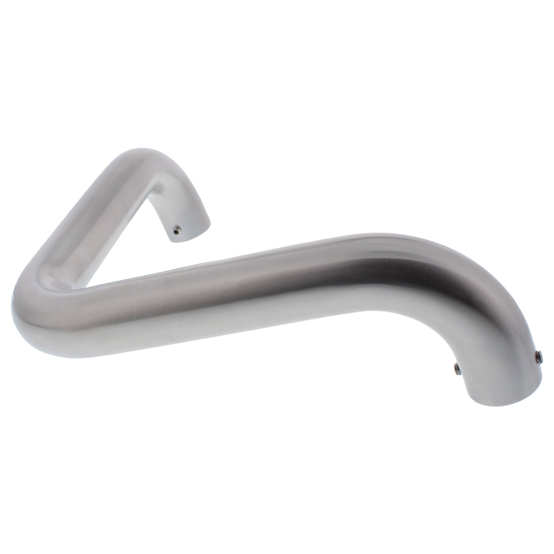 ToniTec SYS1 Türgriff Stoßgriff V-Form Edelstahl inkl. Befestigung 300 mm, Griff, Badezimmer, Drinnen, Zimmer, Duscharmatur, Griff, Badezimmer, Drinnen, Zimmer, Duscharmatur