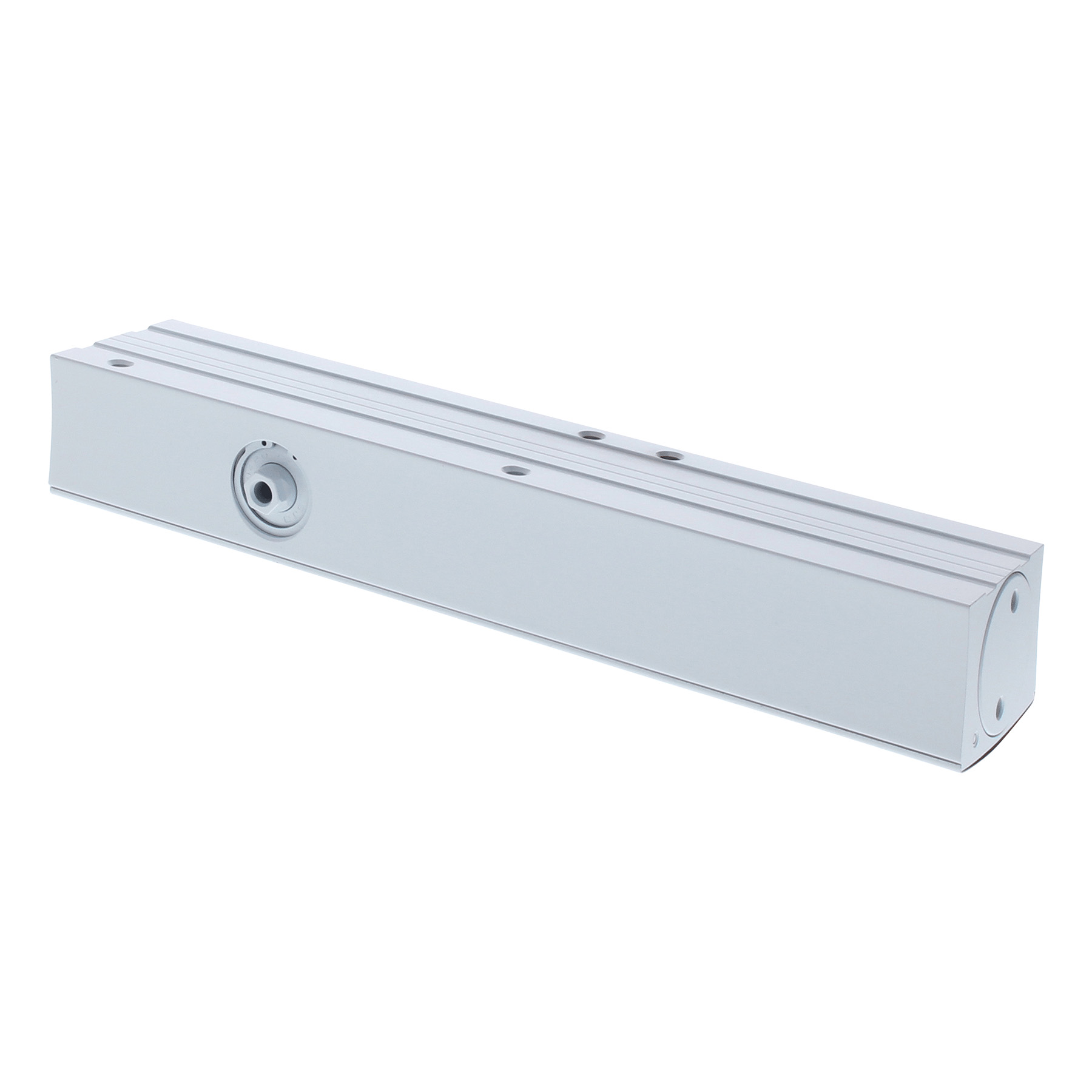 [B-WARE] GEZE Türschließer TS 5000 ohne Gleitschiene Gr. 2-6 Weiß, Aluminiumprofil, Schlitzprofil, Linearschiene, Montageextrusion, Metallgehäuse, Komponenten, Linearrate, Metallgehäuse, runder Einspritzung, Montagelöcher