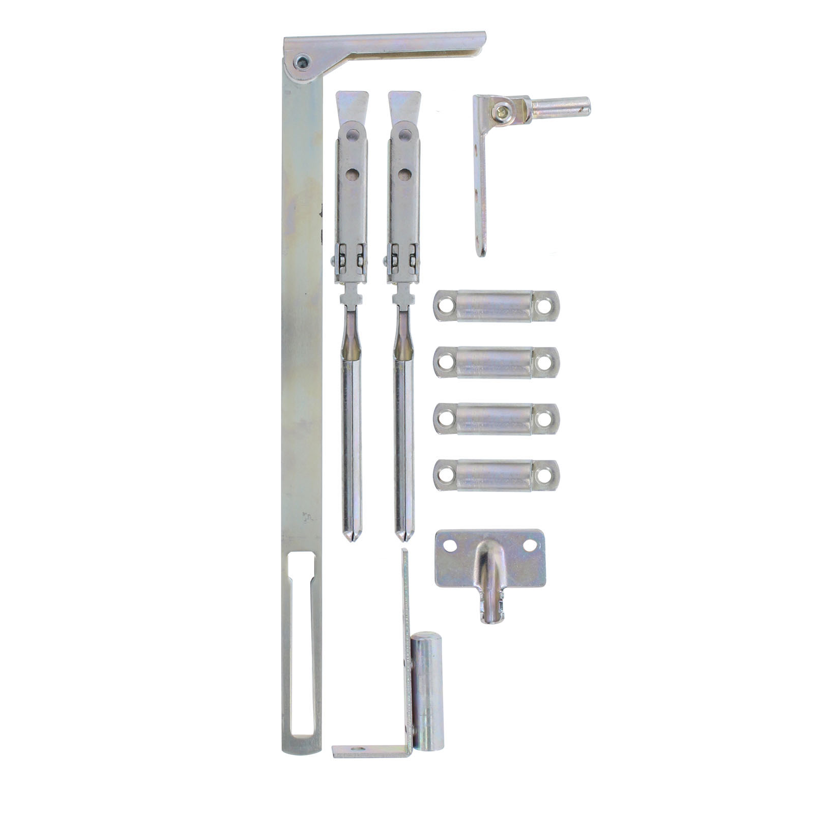 GSG Dreh-Kipp Beschlag DK 15 m. Aufschraubbändern universal m. Anbauanleitung 10-01009-0408E, torlockarn, Lagerungsschiene, Scharnier, Stahlteile, Beschlag