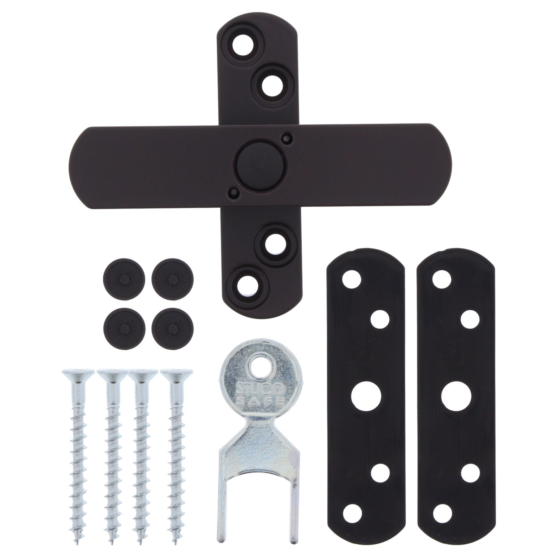 Bever Stuco Safe-Fenstersicherung 2-flügelig 21SB 21SW braun weiß Braun, Elektronik, Sprecher, Maschine, Schraube, Handy, Elektronik, Sprecher, Maschine, Schraube, Handy