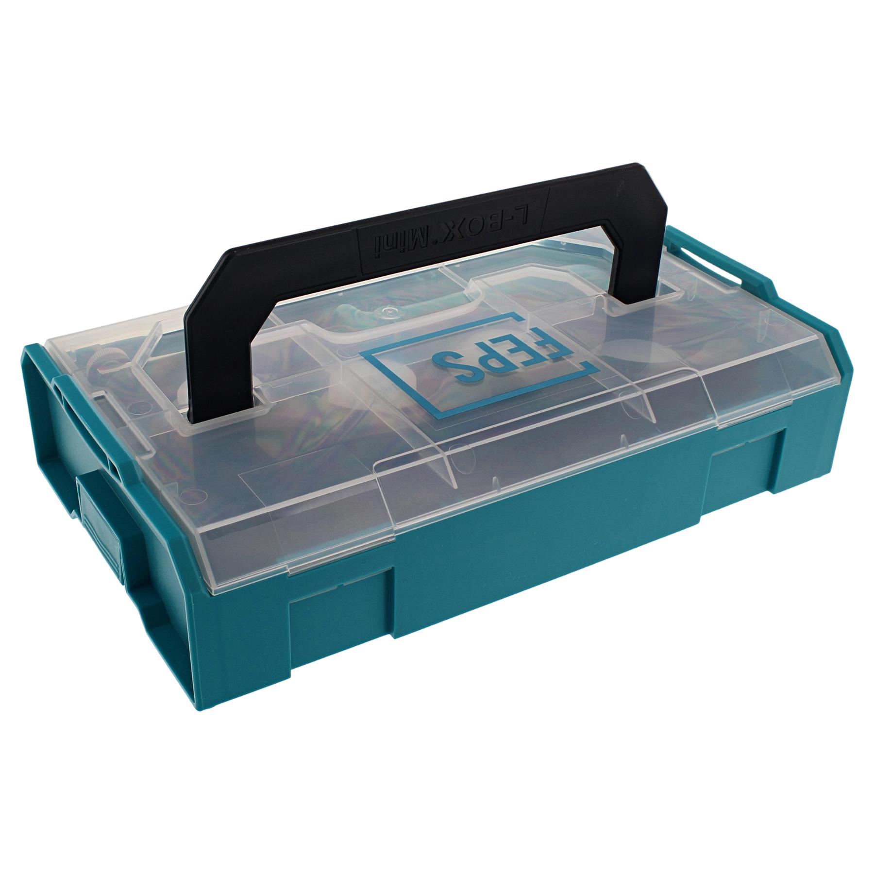 FEPS Tool Dichtungseinroller Sortimentsbox FE-BOX002 9 tlg. bestehend aus Handgriff FE-DE001 sowie 4 Rollen jeweils 2 Stück, Computerausrüstung, Elektronik, Hardware, Kiste