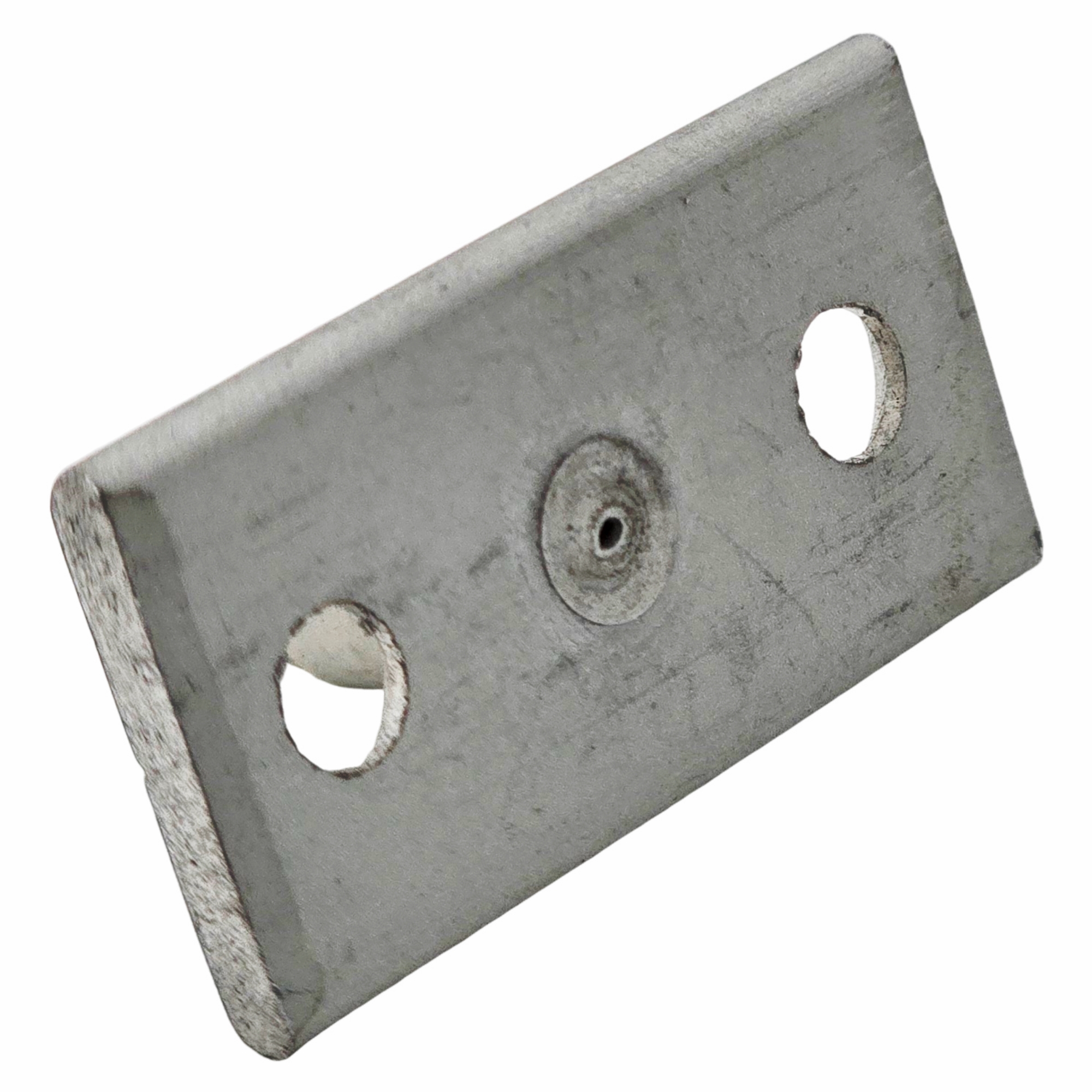 [BA] Hueck Hartmann Zapfen 2500-05, Metallhalter, Laschenhalter, Blechstück, Montagezubehör, Bohrloch