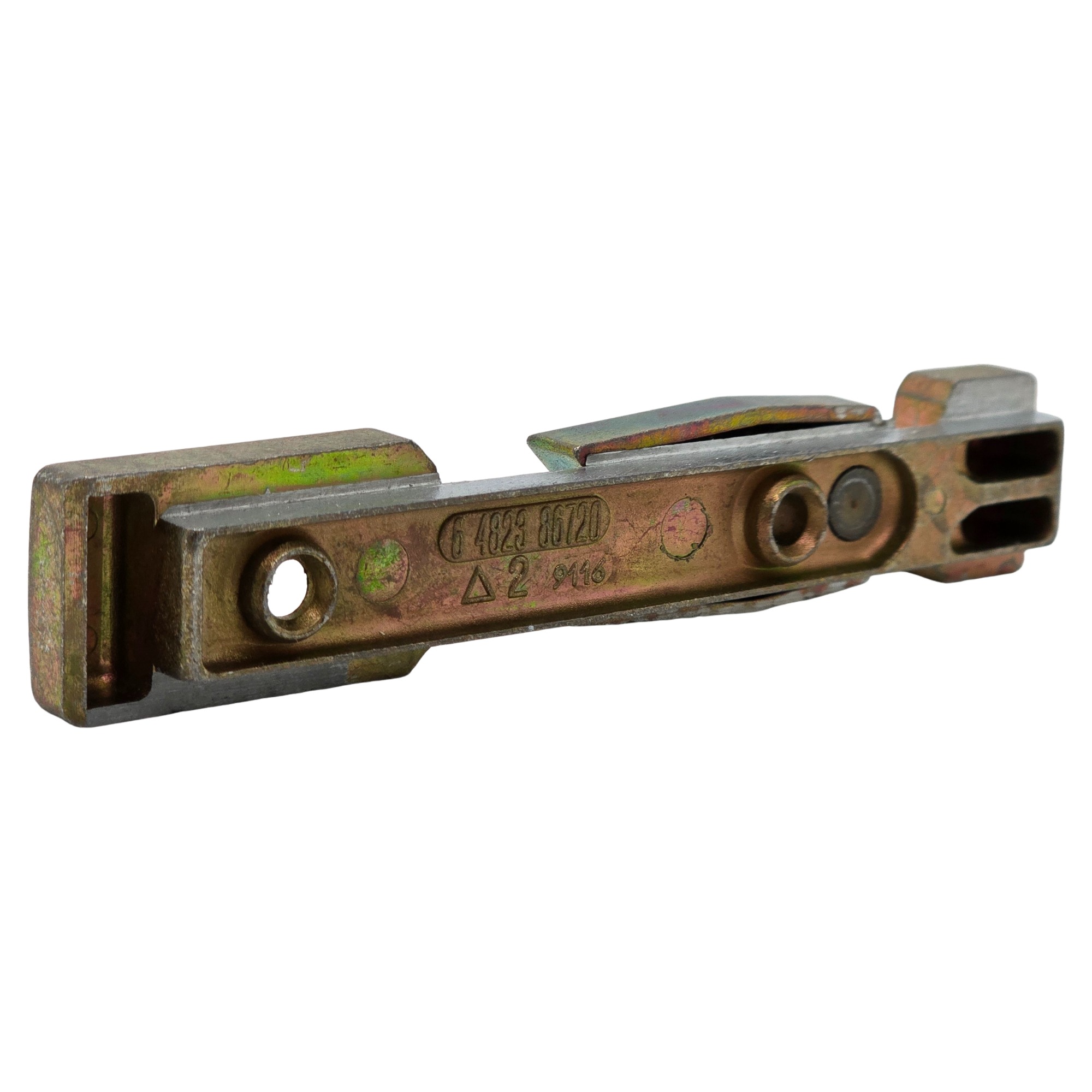 [BA] ROTO Centro Kippschließblech 100x19mm 6482386720 K607A42 7,5/18, Schuhzubehör, Metallteil, Gleitschiene, Rostfrei, Halterung